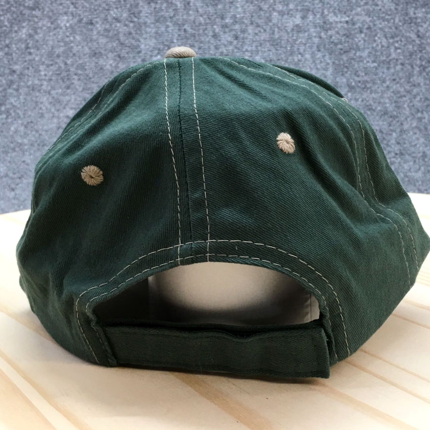 Vintage Cobra Cap EA 1 Club Baseball Cap Hat Mens Green One Size Fits All Curve Brim Casual Size ONE SIZE - 6 Thumbnail