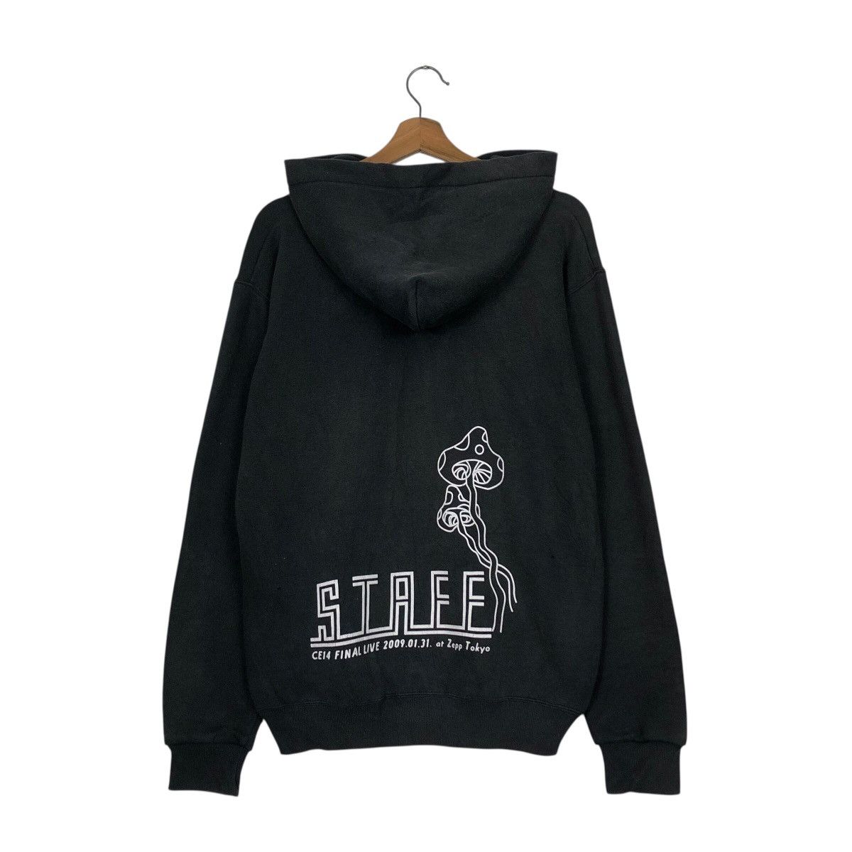 Band Tees 📌Vintage Hoodie Pull Over Band Japan Big Logo Back Hit Size US M / EU 48-50 / 2 - 9 Thumbnail