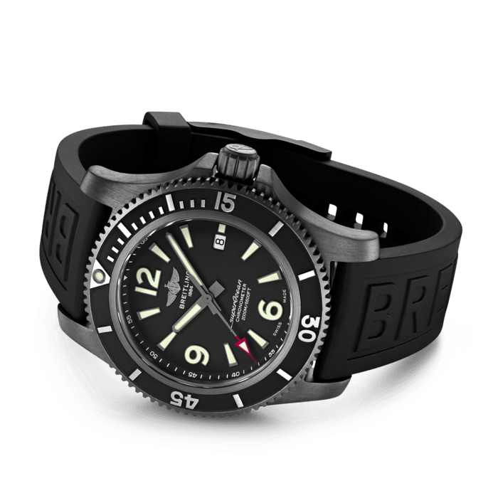 Breitling o1mt1gz0125 Size: OS / Superocean 46 Rubber Watch in Black Size ONE SIZE - 3 Thumbnail