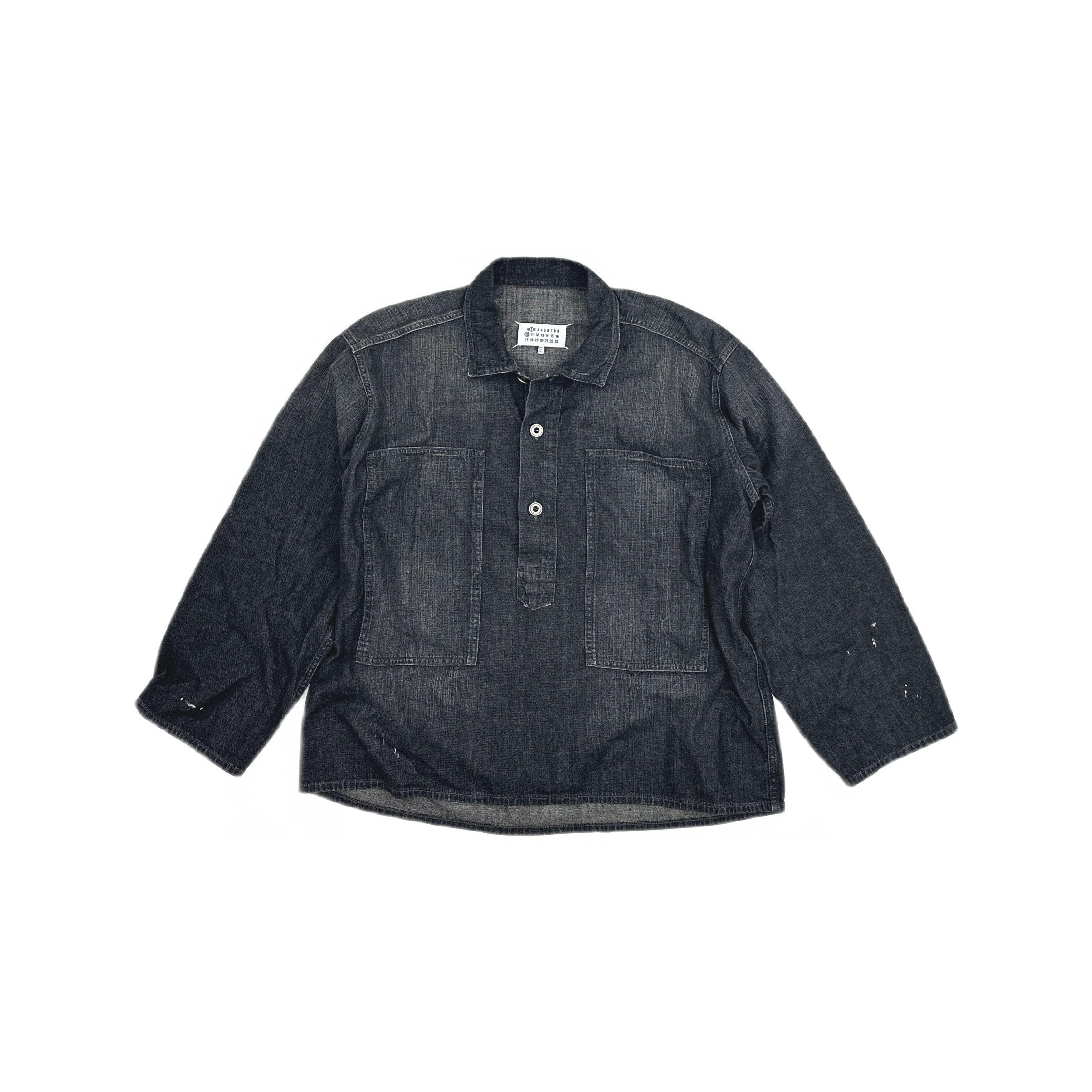 Maison Margiela Maison Margiela Washed Denim Shirt Size 46 Size US S / EU 44-46 / 1 - 1 Thumbnail