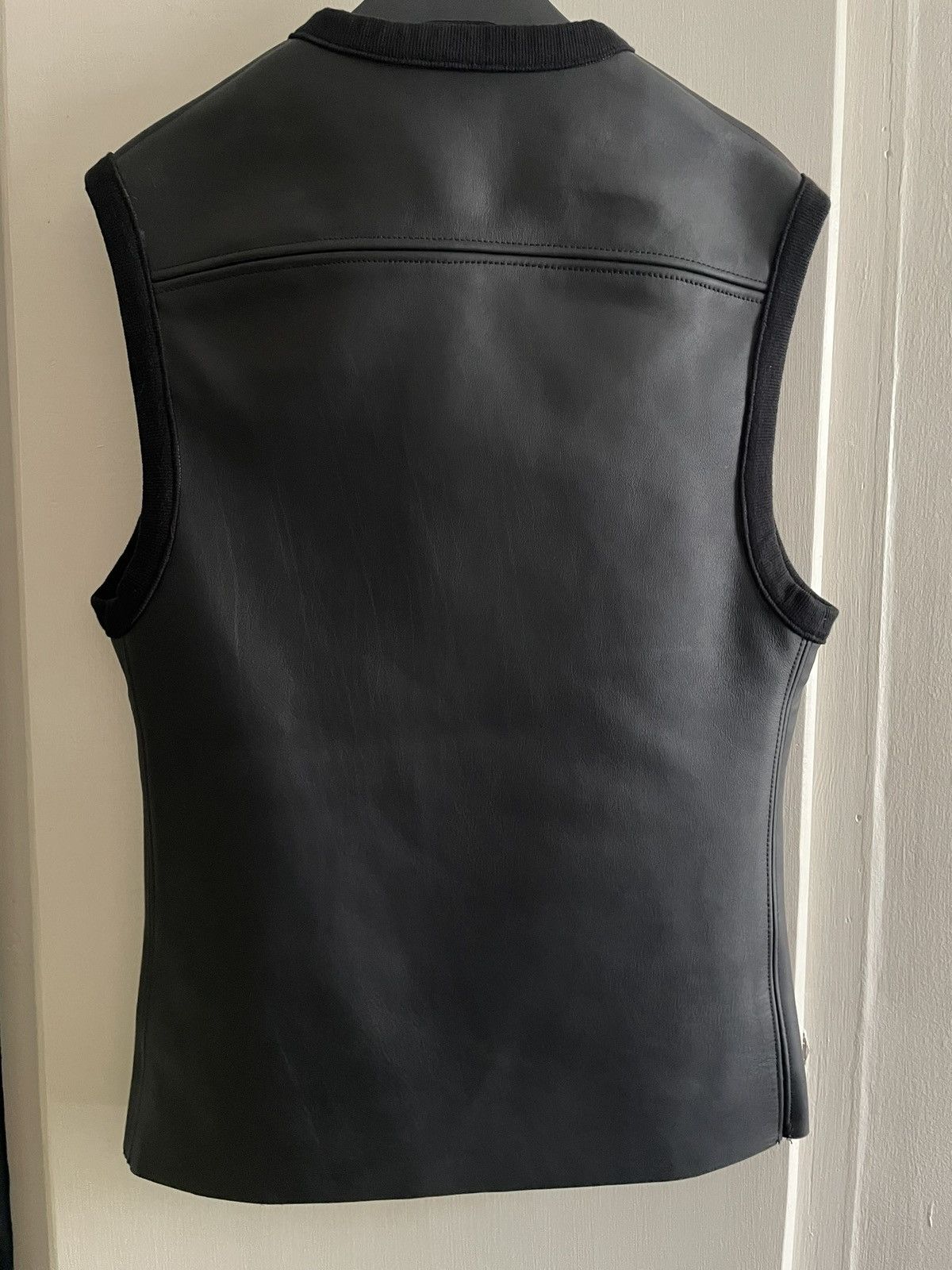 Stefan Cooke *SAMPLE* Stefan Cooke x Will Bond Airbrushed Leather Vest Size US M / EU 48-50 / 2 - 2 Thumbnail