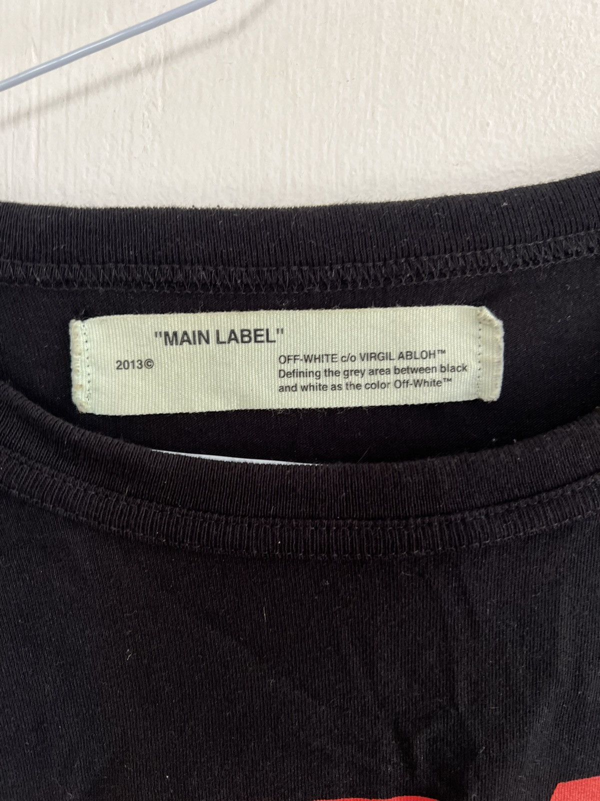 Off-White × Virgil Abloh Off white Mirror Skull Long sleeve TEE Size US M / EU 48-50 / 2 - 7 Thumbnail