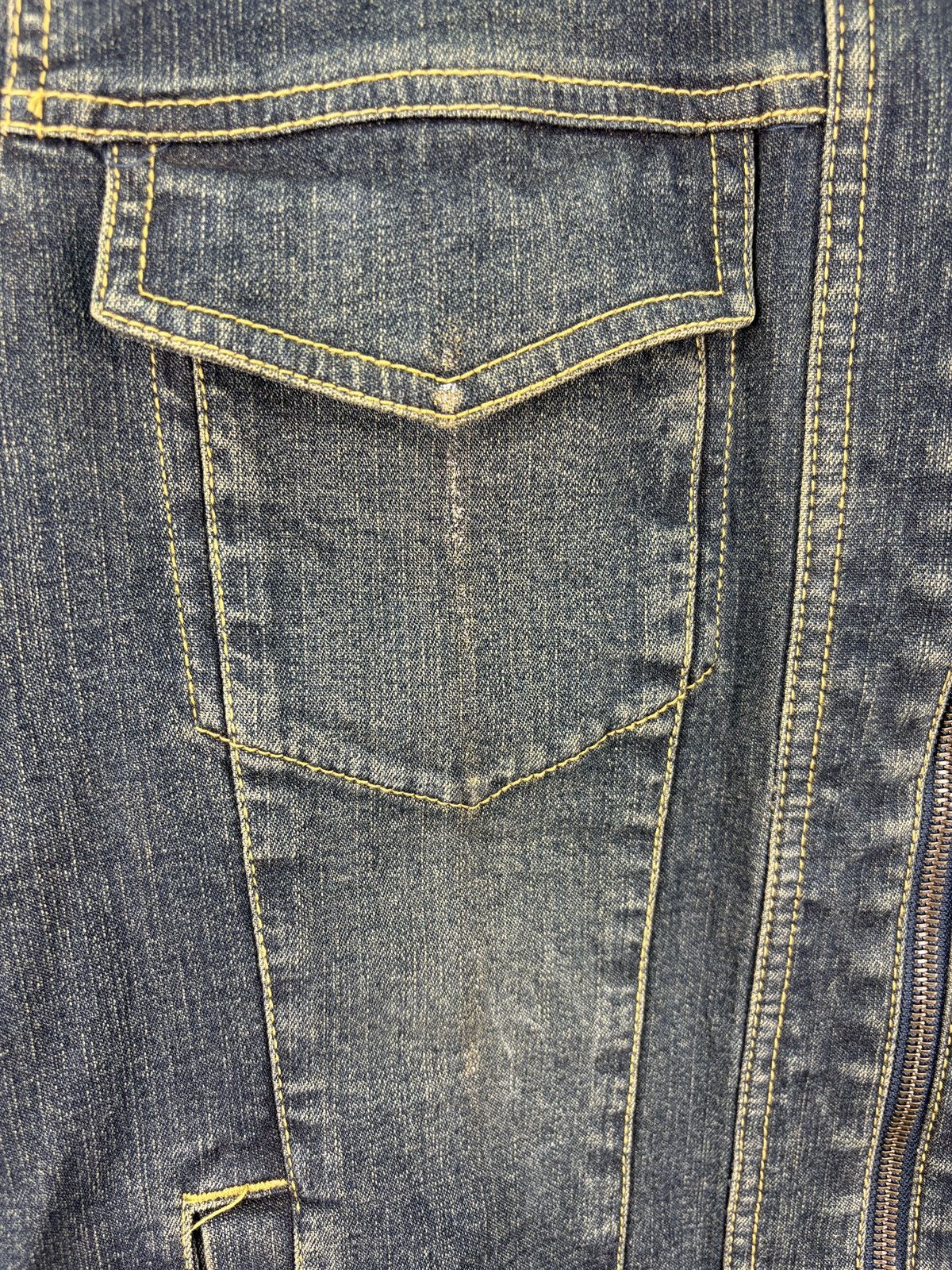 Takeo Kikuchi × Vintage Vintage Takeo Kikuchi Denim Jacket Faded Blue Wash Size US M / EU 48-50 / 2 - 11 Thumbnail