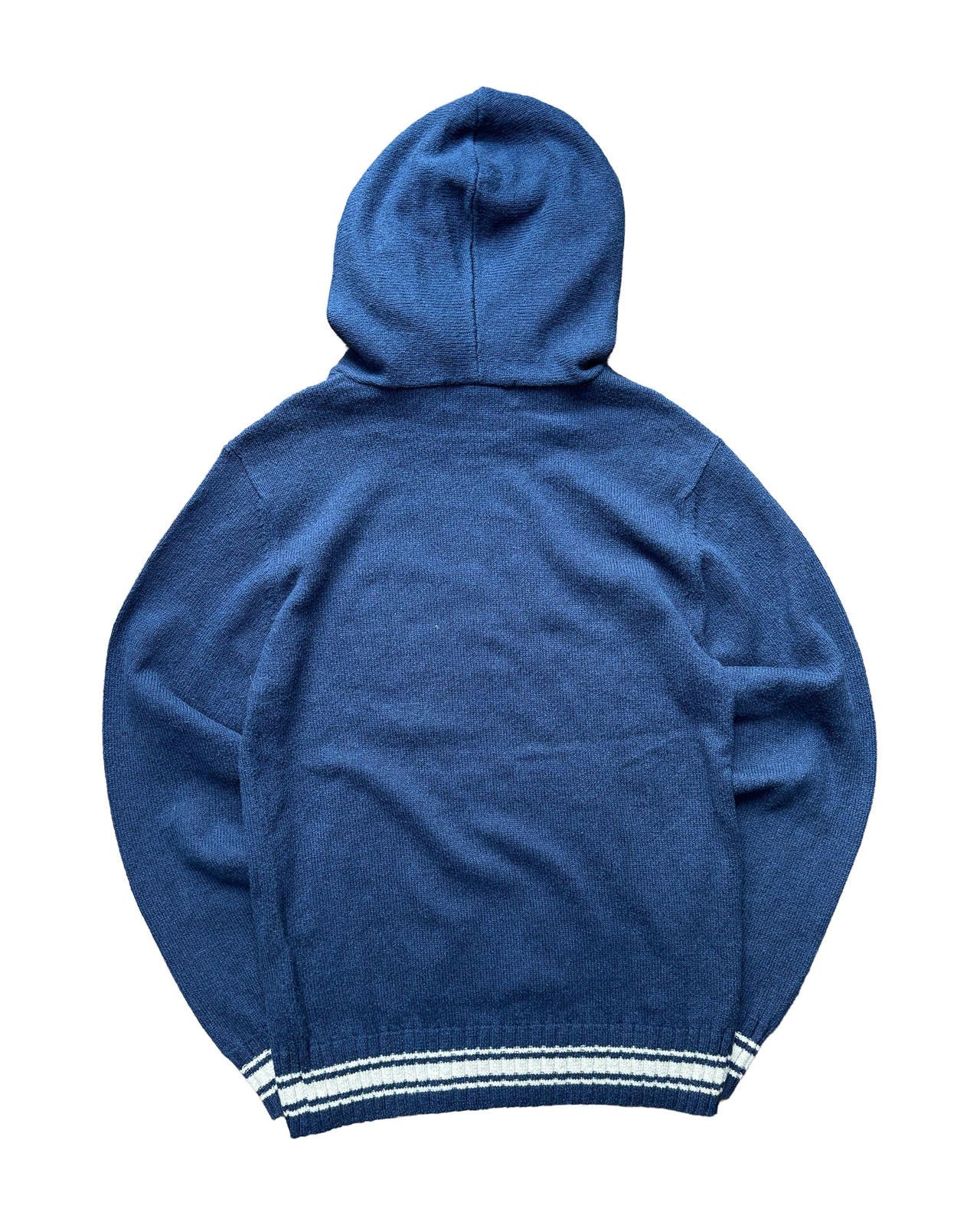 Hysteric Glamour Hysteric Glamour Knit Hoodie Navy S Size US S / EU 44-46 / 1 - 5 Thumbnail