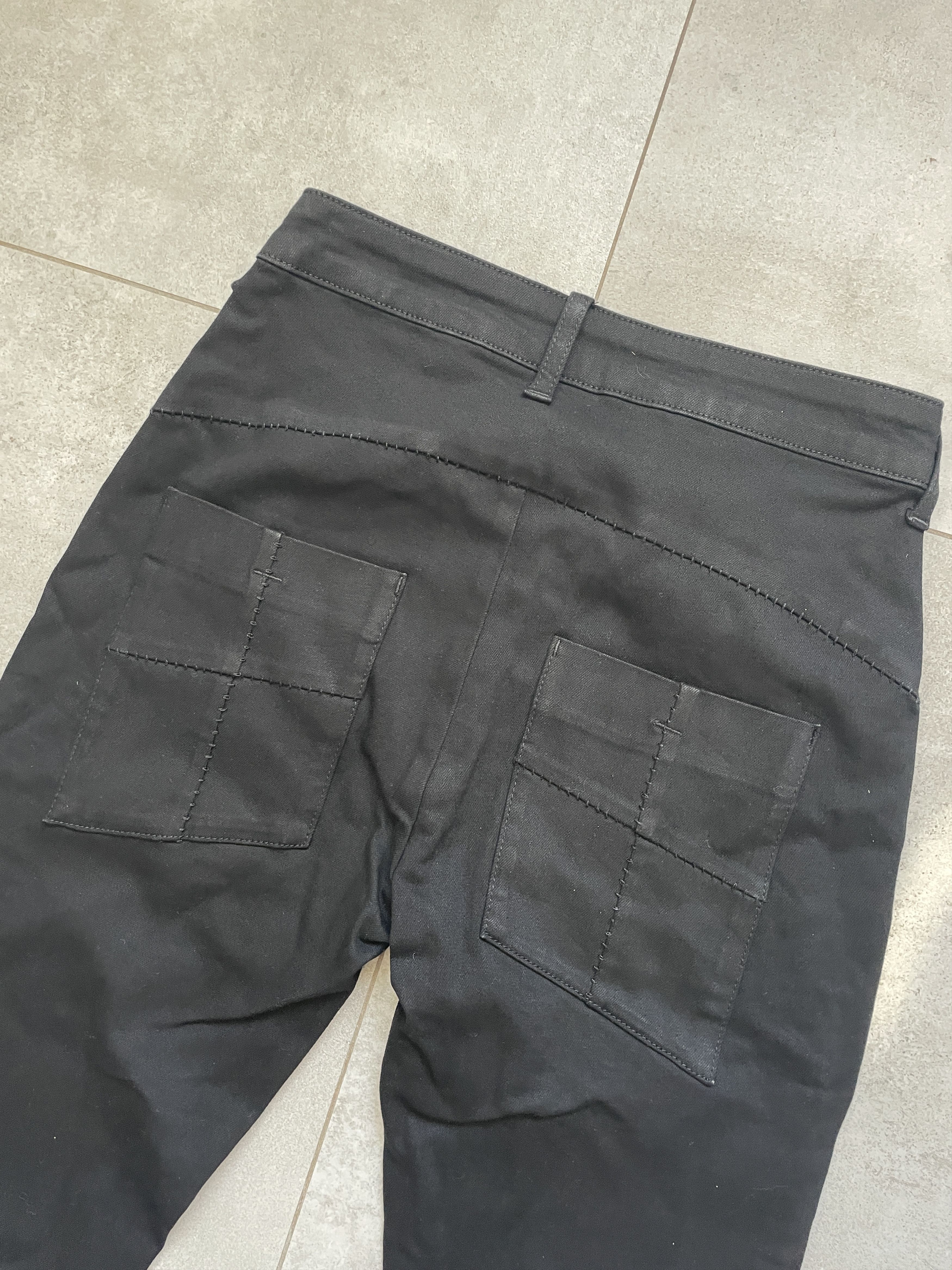 Thom Krom THOM KROM STITCH DROPPED CROTCH RICK OWENS TYPE PANTS Size US 31 - 3 Thumbnail