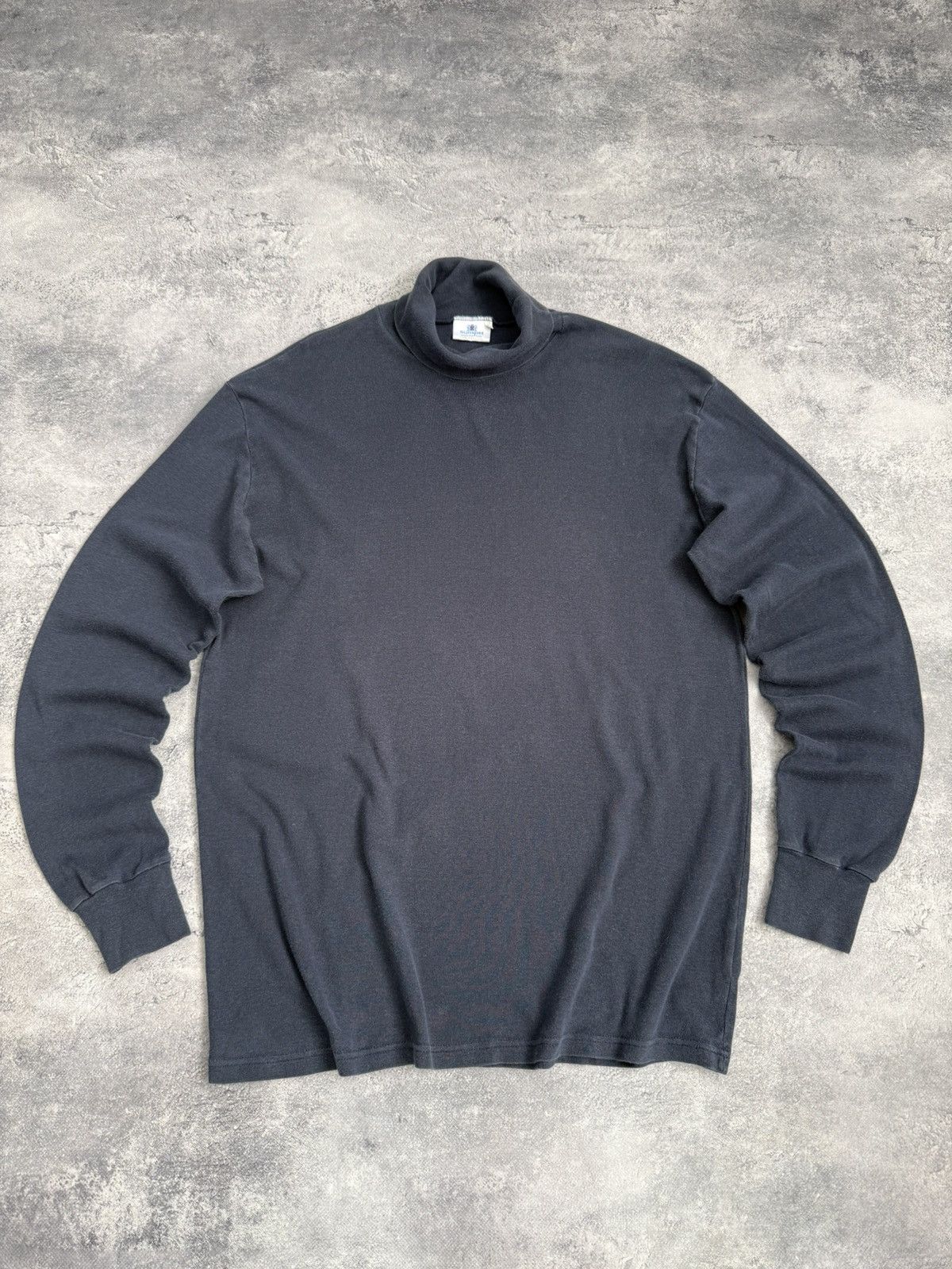 Sunspel Sunspel Vintage Turtleneck Long Sleeve Tee Made In England Size US L / EU 52-54 / 3 - 1 Thumbnail