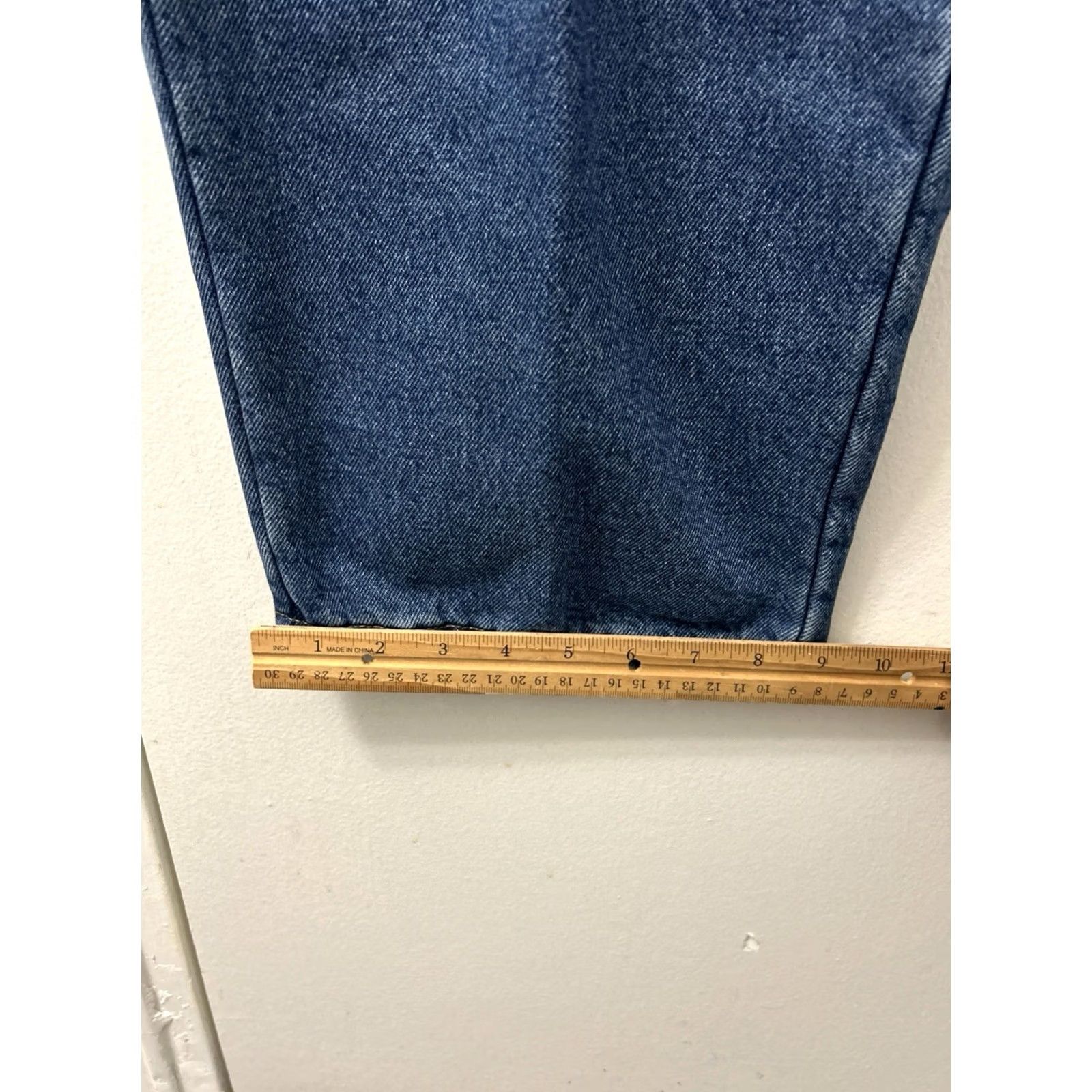 Doublet VINTAGE LL Bean Jeans Men 42x34 Blue Relaxed Fit Fleece Lined Denim 162344 Men’s Regular 34 Inseam Winter Size US 42 / EU 58 - 7 Thumbnail