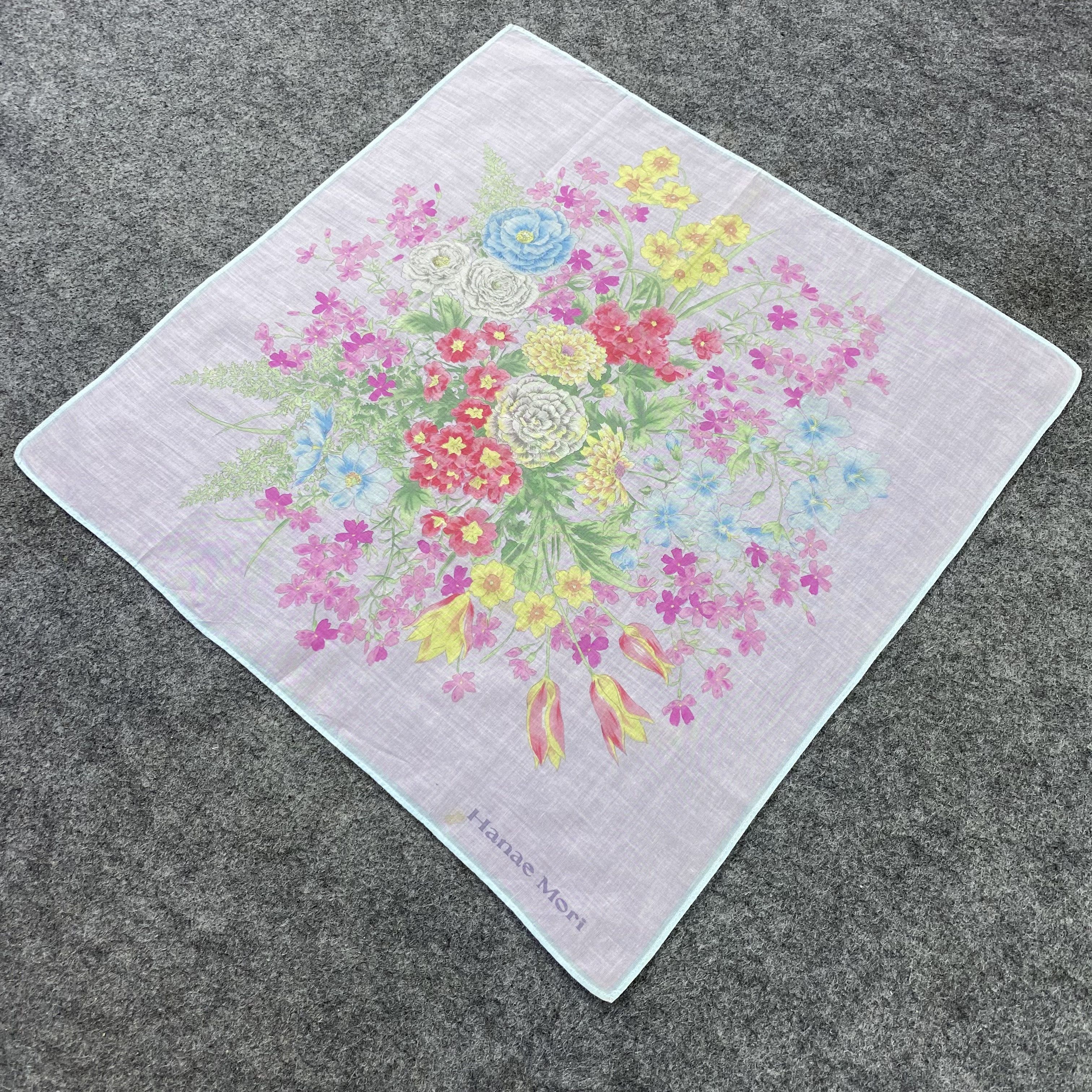 Hanae Mori Hanae Mori Handkerchief / Bandana / Neckerchief -B565 Size ONE SIZE - 4 Thumbnail