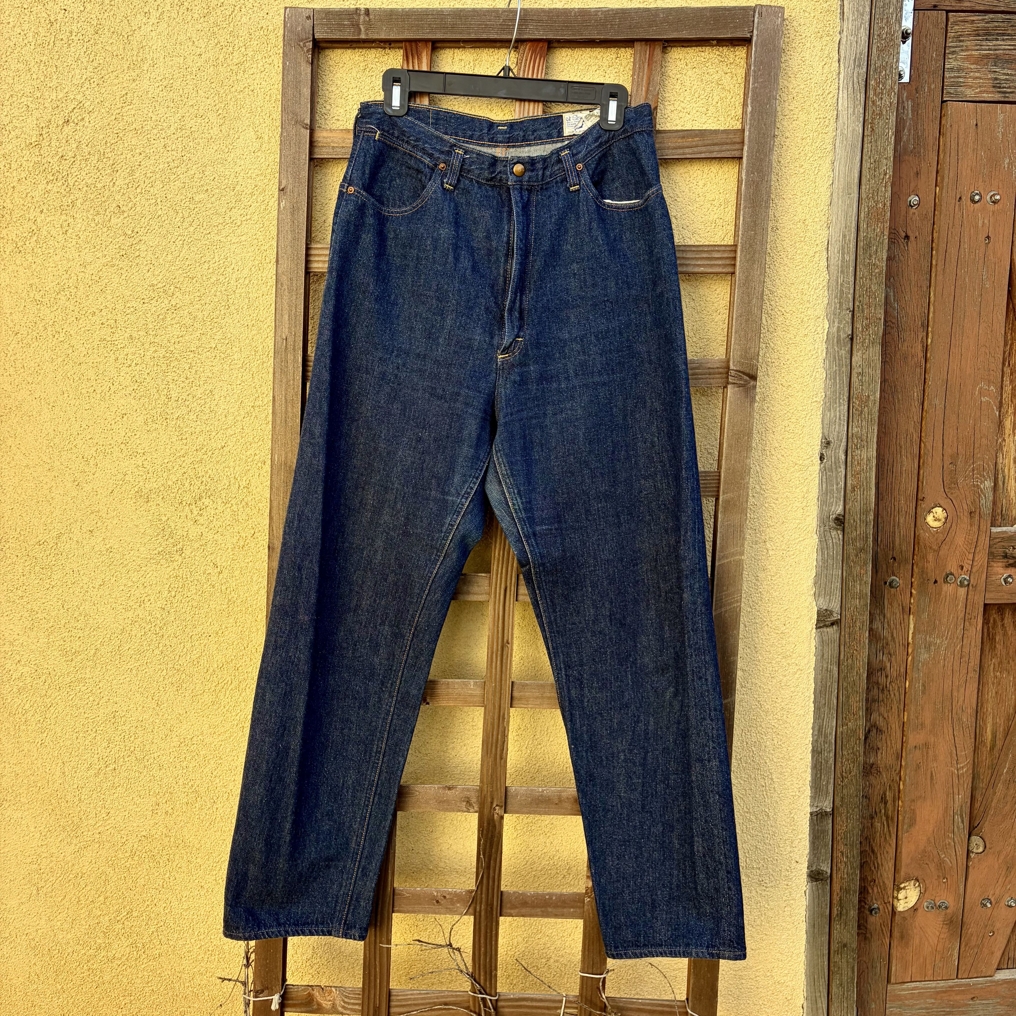 Orslow Orslow High Waisted Women’s Selvedge Jeans Size 29" - 1 Thumbnail