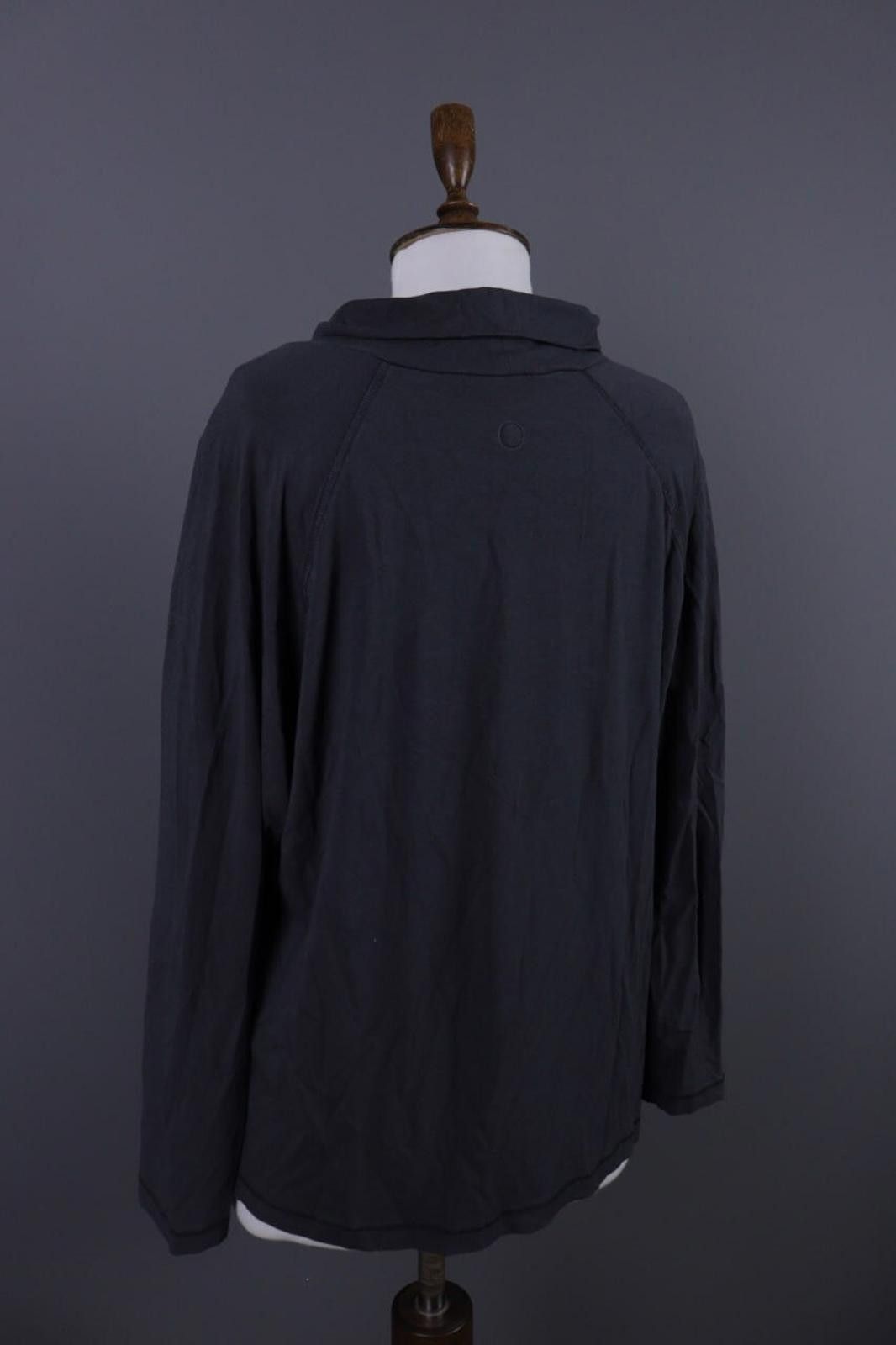 Oscar De La Renta Oska Gray Lagenlook Cowl Neck Pullover Tunic Shirt Size 2 Size XS / US 0-2 / IT 36-38 - 8 Thumbnail