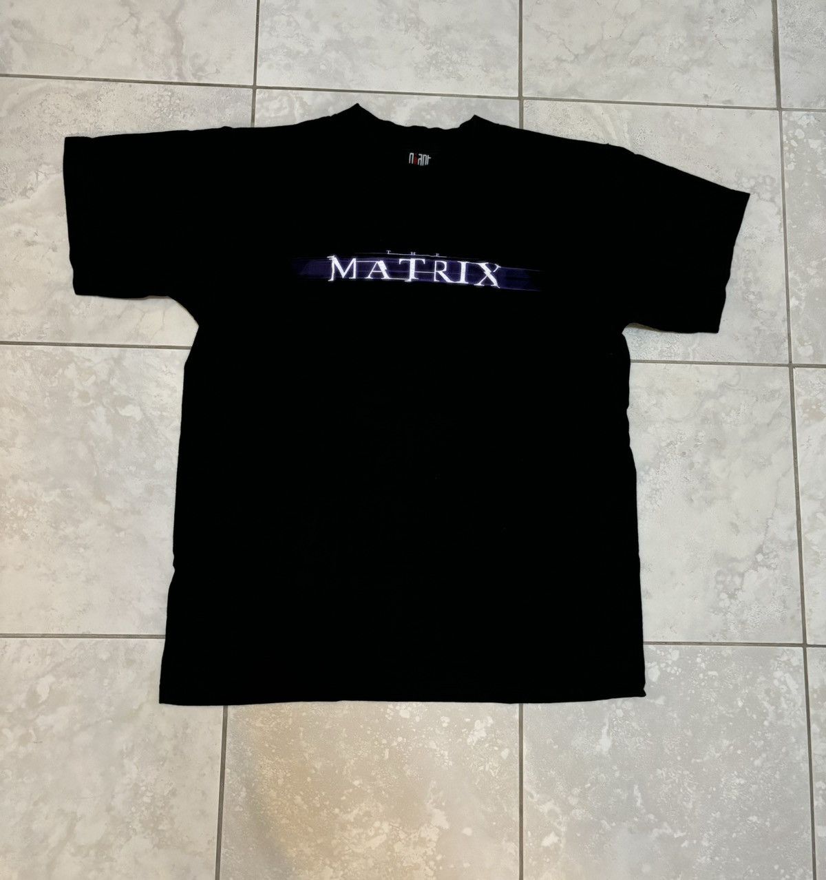 Vintage Rare Vintage 90s Matrix Neo Keanu Reeves Sci-fi Movie Tee Size US XL / EU 56 / 4 - 1 Thumbnail