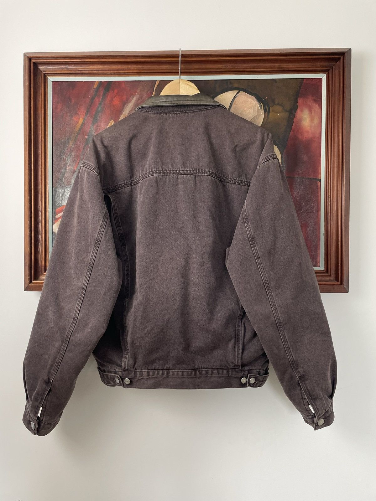 Diesel Vintage DIESEL Jacket Trucker 90s Boxy Fit Leather Rare Hype Size US M / EU 48-50 / 2 - 3 Thumbnail
