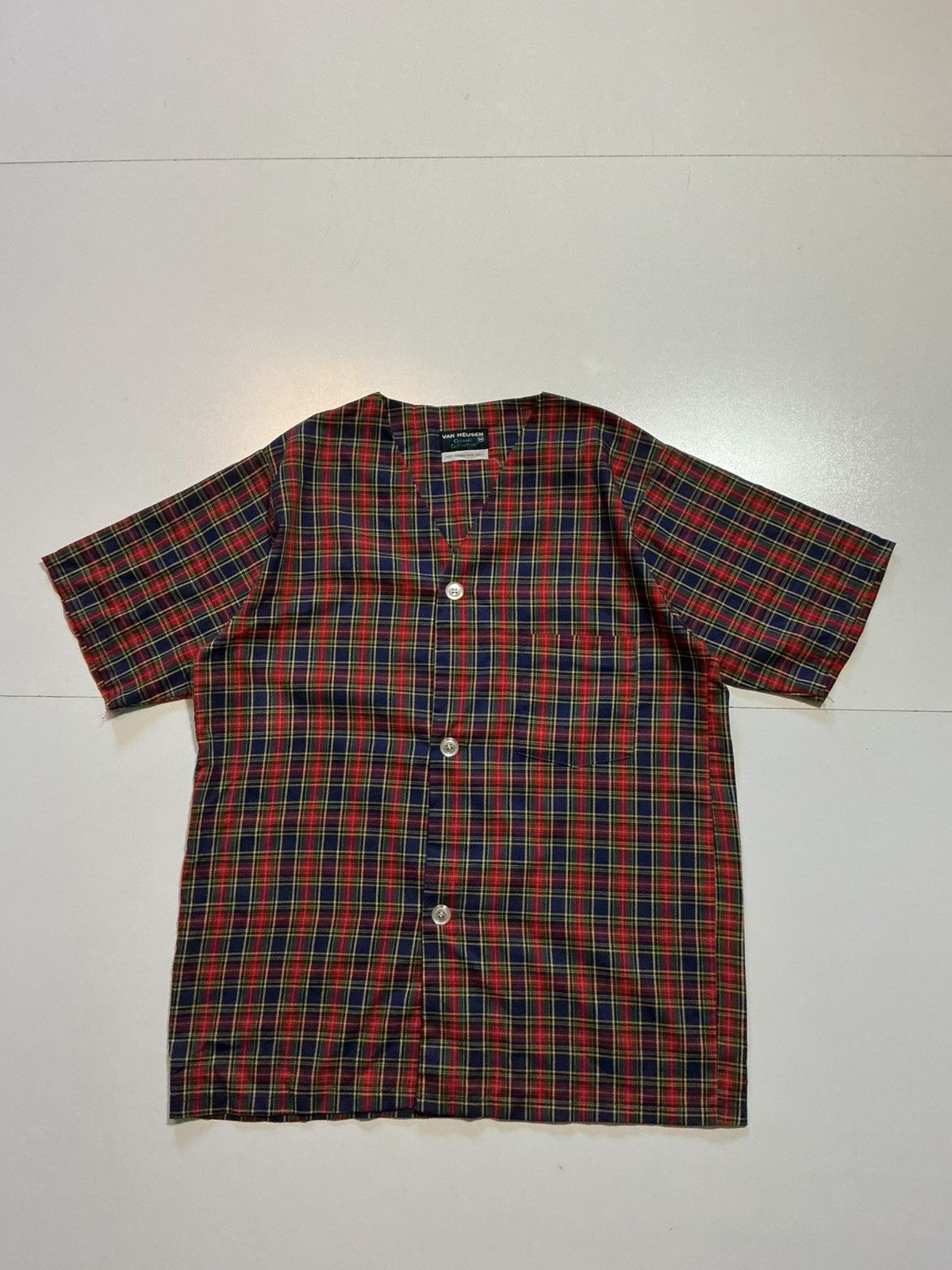 Van Heusen Vintage Van Heusen Classic Collection Plaid 2PC Pajama Set Size US M / EU 48-50 / 2 - 2 Thumbnail