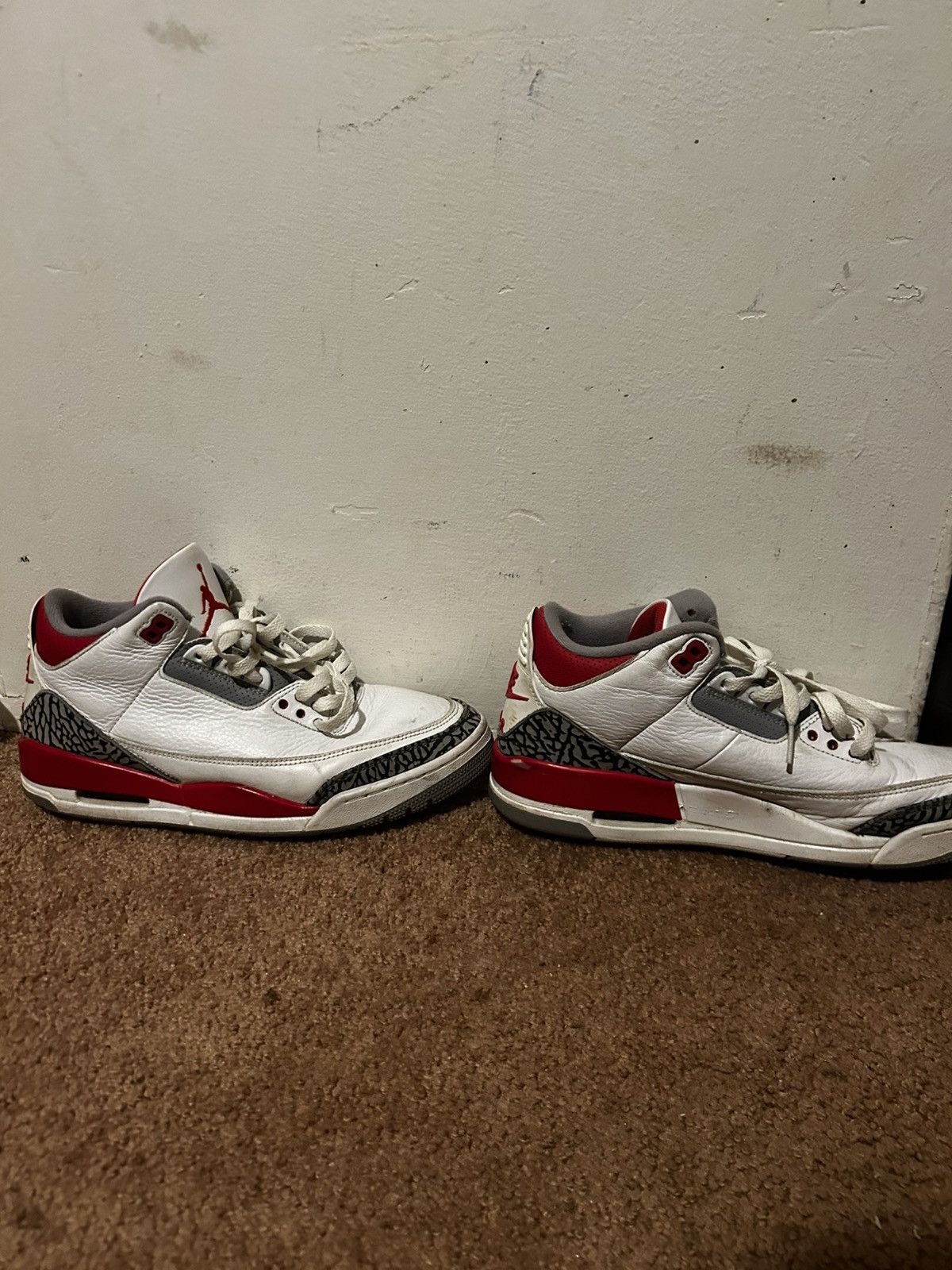 Jordan Brand jordan 3 fire red Size US 9.5 / EU 42-43 - 3 Thumbnail