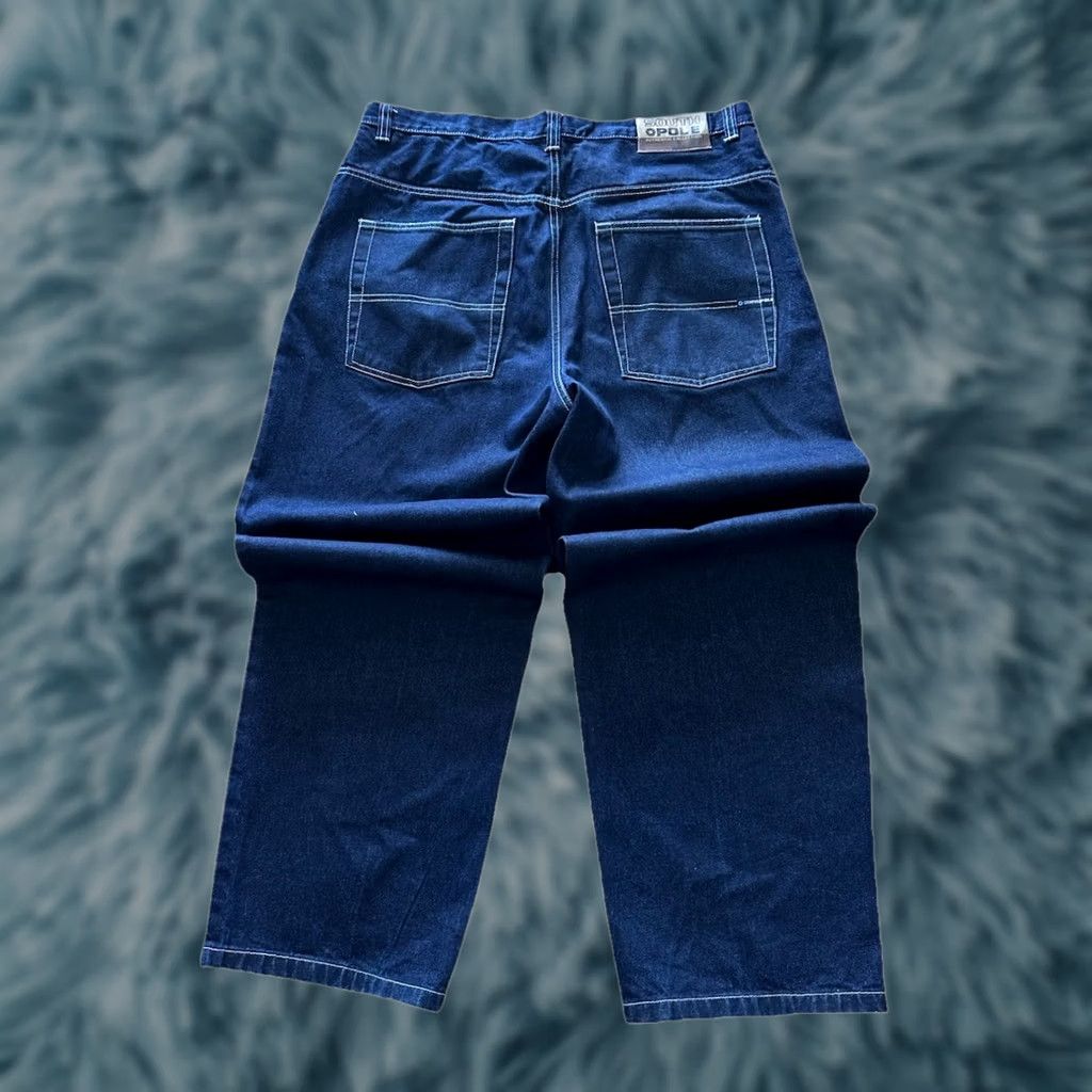 Southpole VINTAGE Southpole Jeans Baggy Wide-Leg 40x33 Men DarkWash Denim Cotton 90s Grunge Hip Hop Y2K Relaxed Regular Wide-Leg Mens Size US 40 / EU 56 - 1 Thumbnail