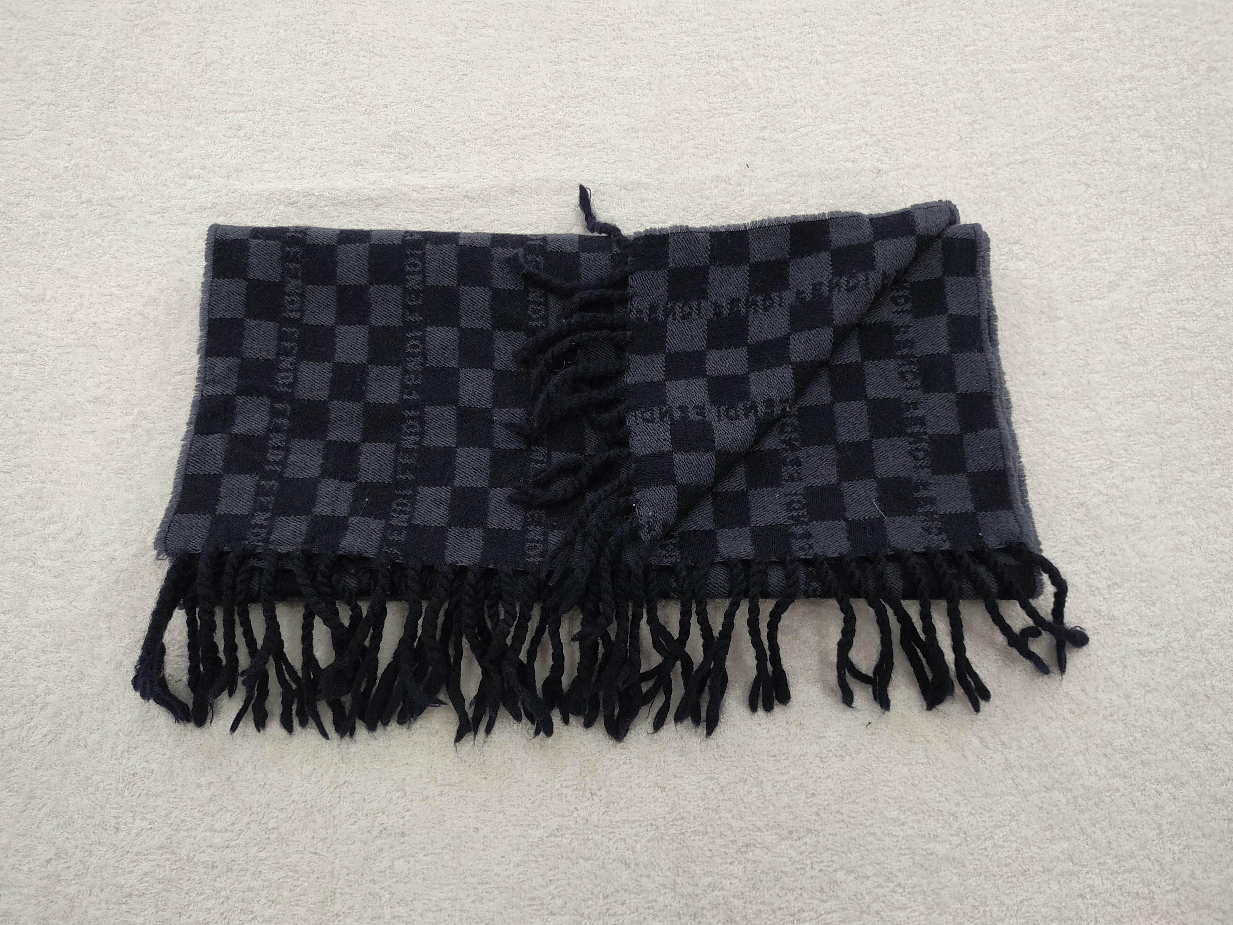 Fendi Vintage Fendi Wool Scarf/Muffler/Neckwear MF005 Size ONE SIZE - 4 Thumbnail