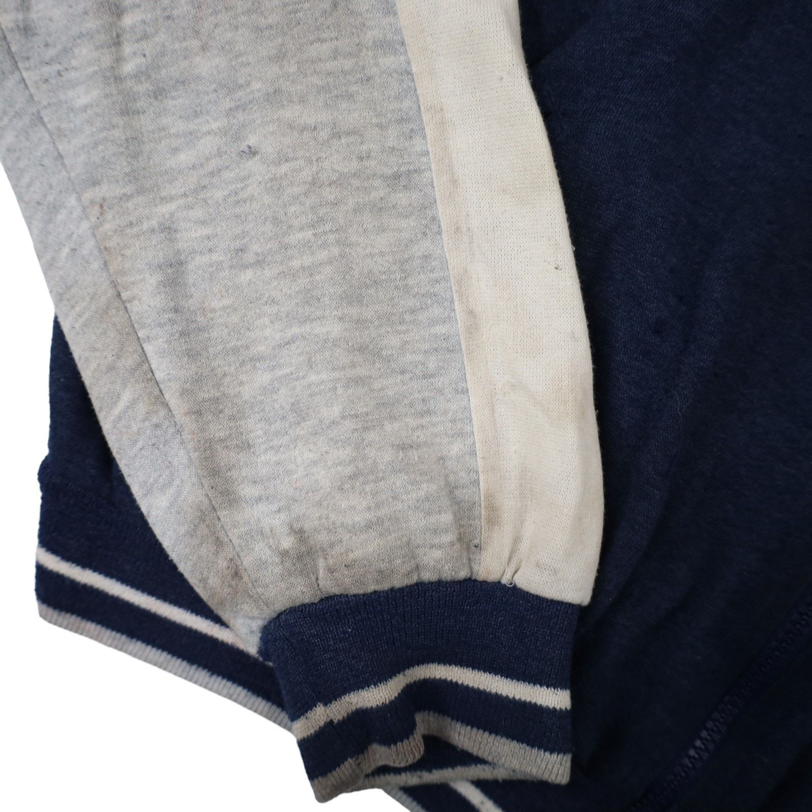 Nike × Vintage Vintage 90s Nike Cotton Track Jacket Size US L / EU 52-54 / 3 - 4 Thumbnail