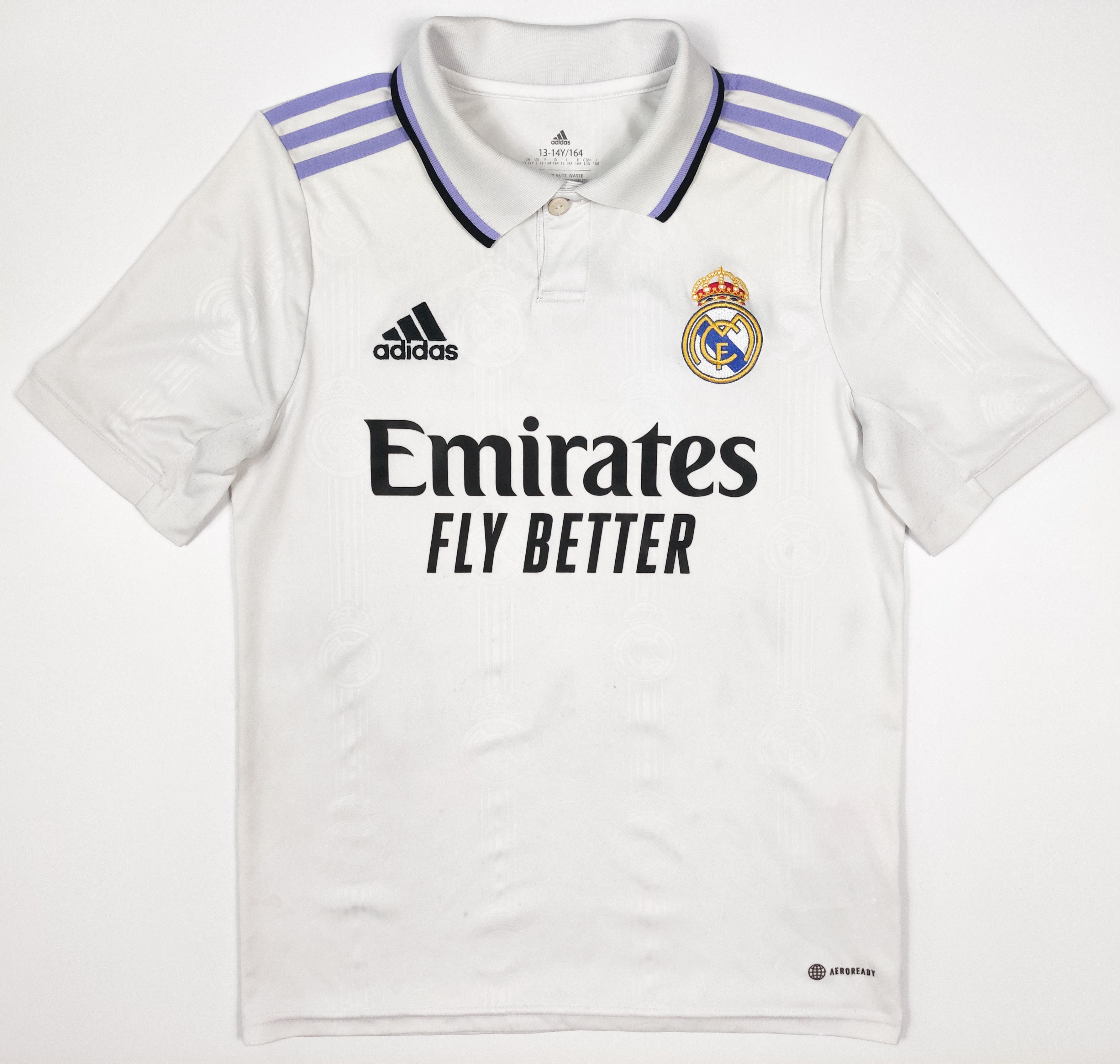 Adidas Real Madrid Adidas 2022 2023 Home Shirt Size 164cm Size US XXS / EU 40 - 1 Thumbnail