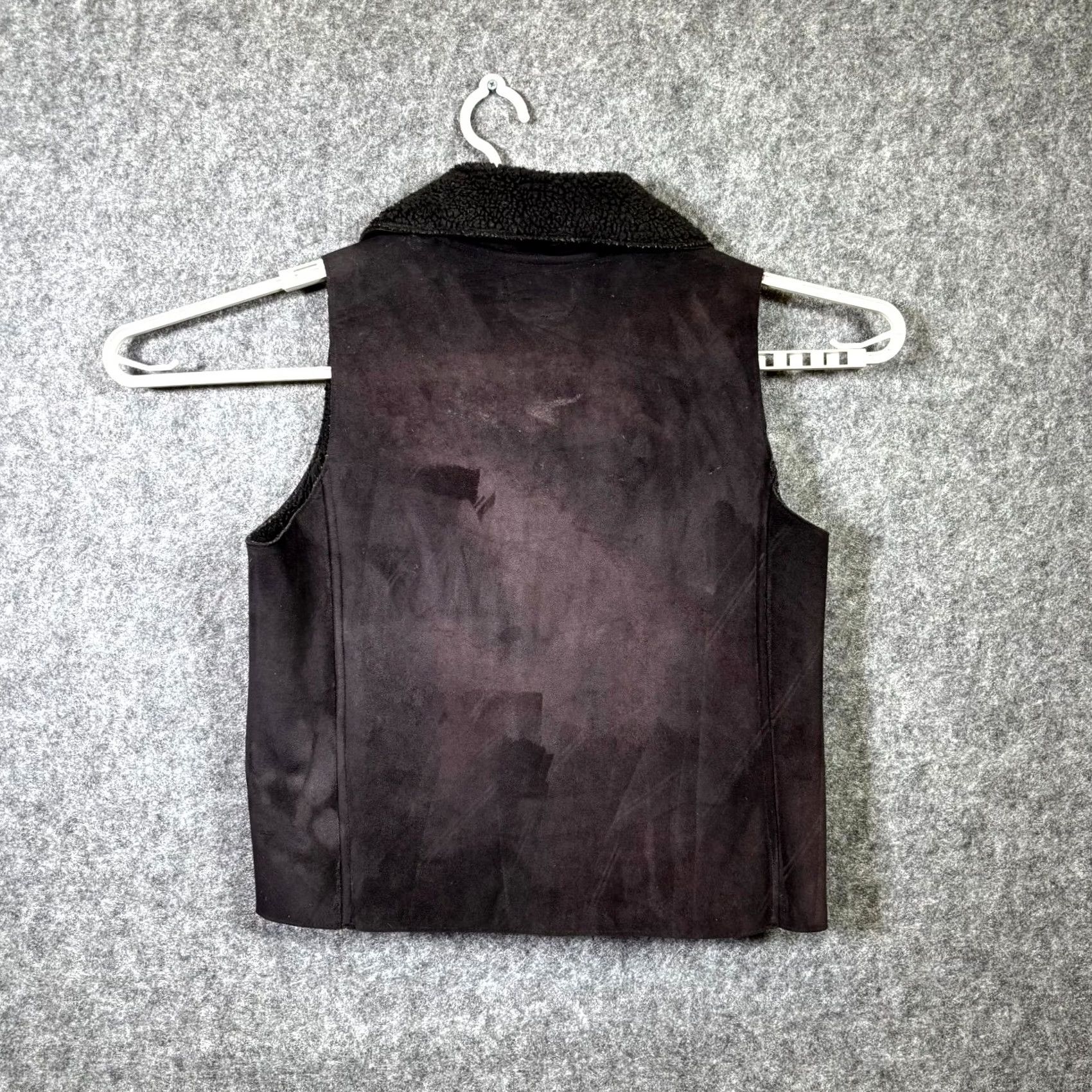 Ralph Lauren Lauren Ralph Lauren Vest Womens Black Sherpa Lined Full Zip Pockets Size S / US 4 / IT 40 - 2 Thumbnail