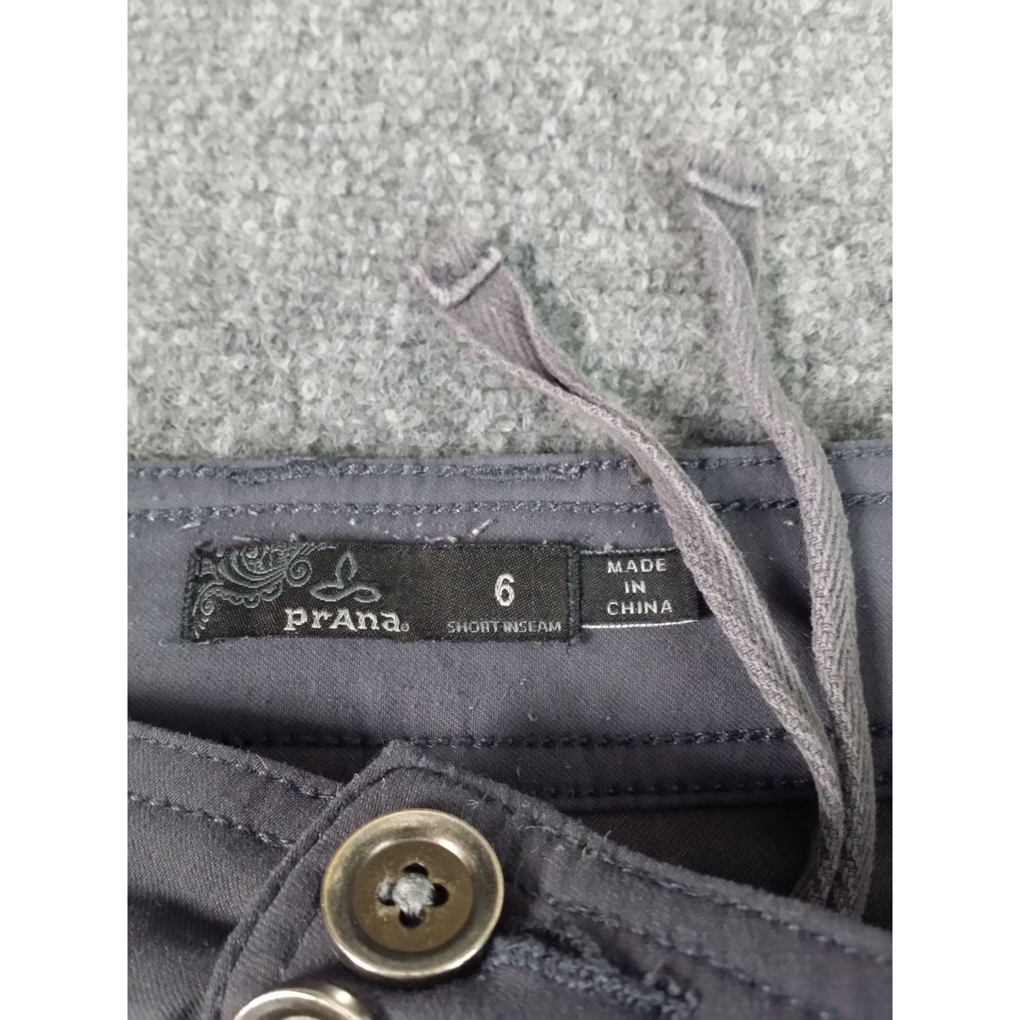 Prana Prana Halle Pants Women Sz 6 Gray Nylon Outdoor Trail Hiking Size 28" / US 6 / IT 42 - 5 Thumbnail