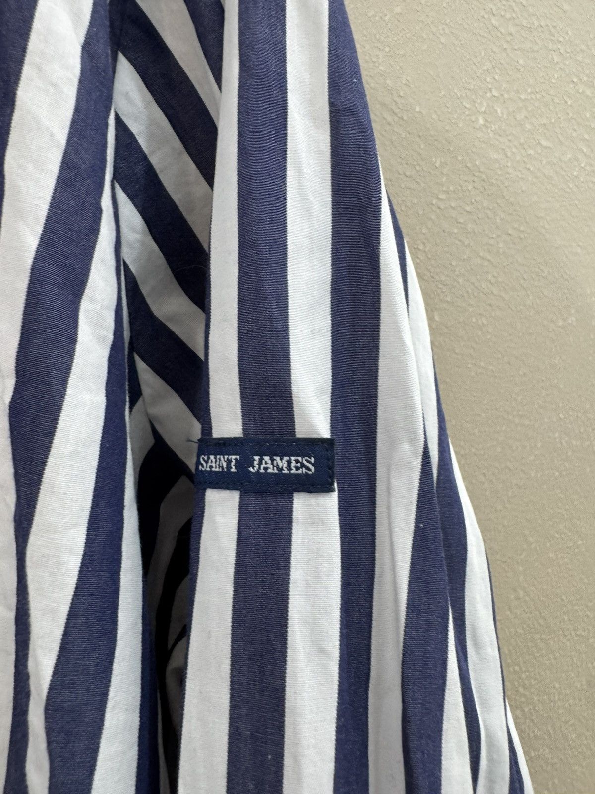Saint James VTG Saint James y2k style japanese shirt logo Size US M / EU 48-50 / 2 - 3 Thumbnail