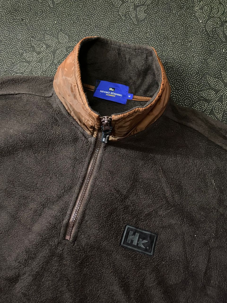 Hiroko Koshino Homme Hiroko Koshino Homme Fleece Half zipper Jacket Size US L / EU 52-54 / 3 - 3 Thumbnail