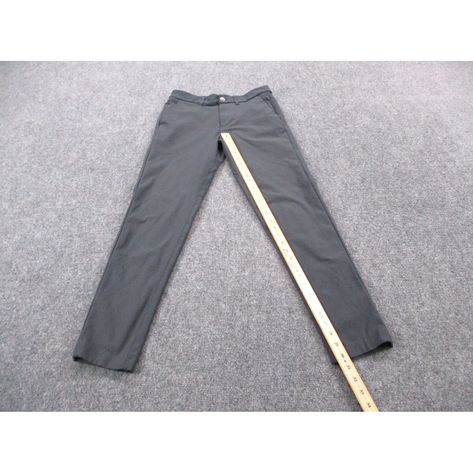 Lululemon Lululemon Pants Mens 28 Black Chino Slim Warpstreme LM5522s Pants Mens 28 Black Chino Slim Warpstreme LM5522s Size US 28 / EU 44 - 3 Thumbnail