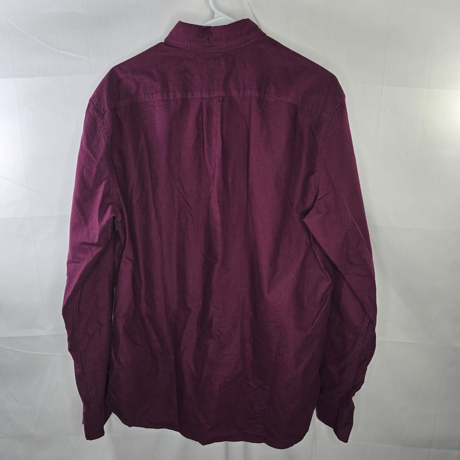 J.Crew J. Crew Mercantile Flex Burgundy Button-Up Shirt Size Large Size US L / EU 52-54 / 3 - 4 Thumbnail