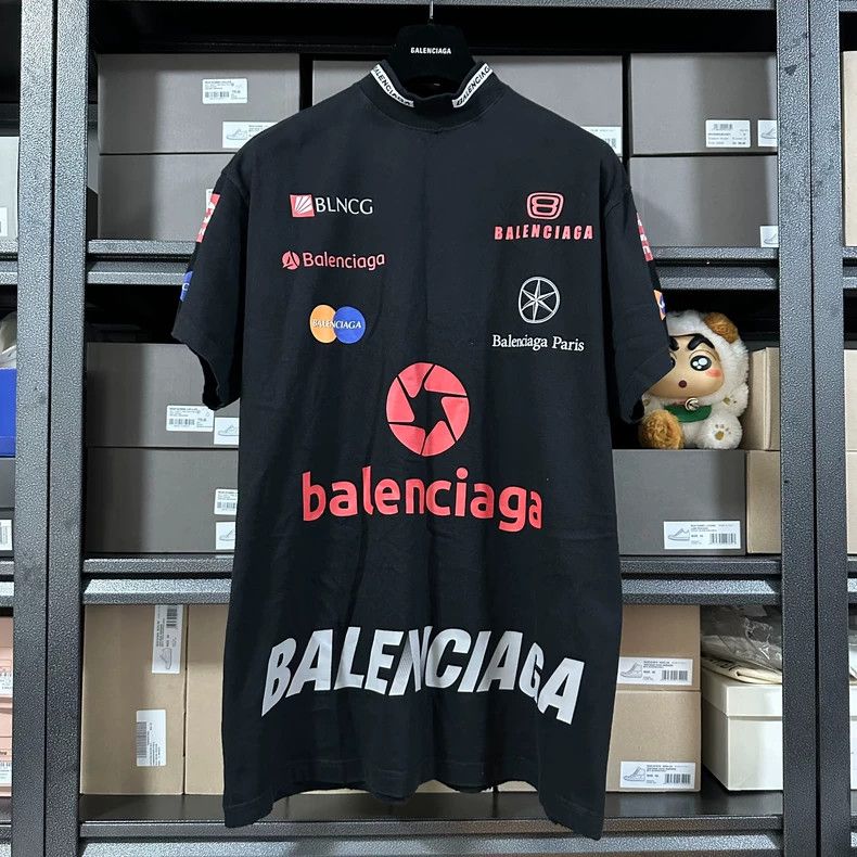 Balenciaga Balenciaga Multi-element racing Logo Vip TOP LEAGUE logo l Size US S / EU 44-46 / 1 - 1 Thumbnail