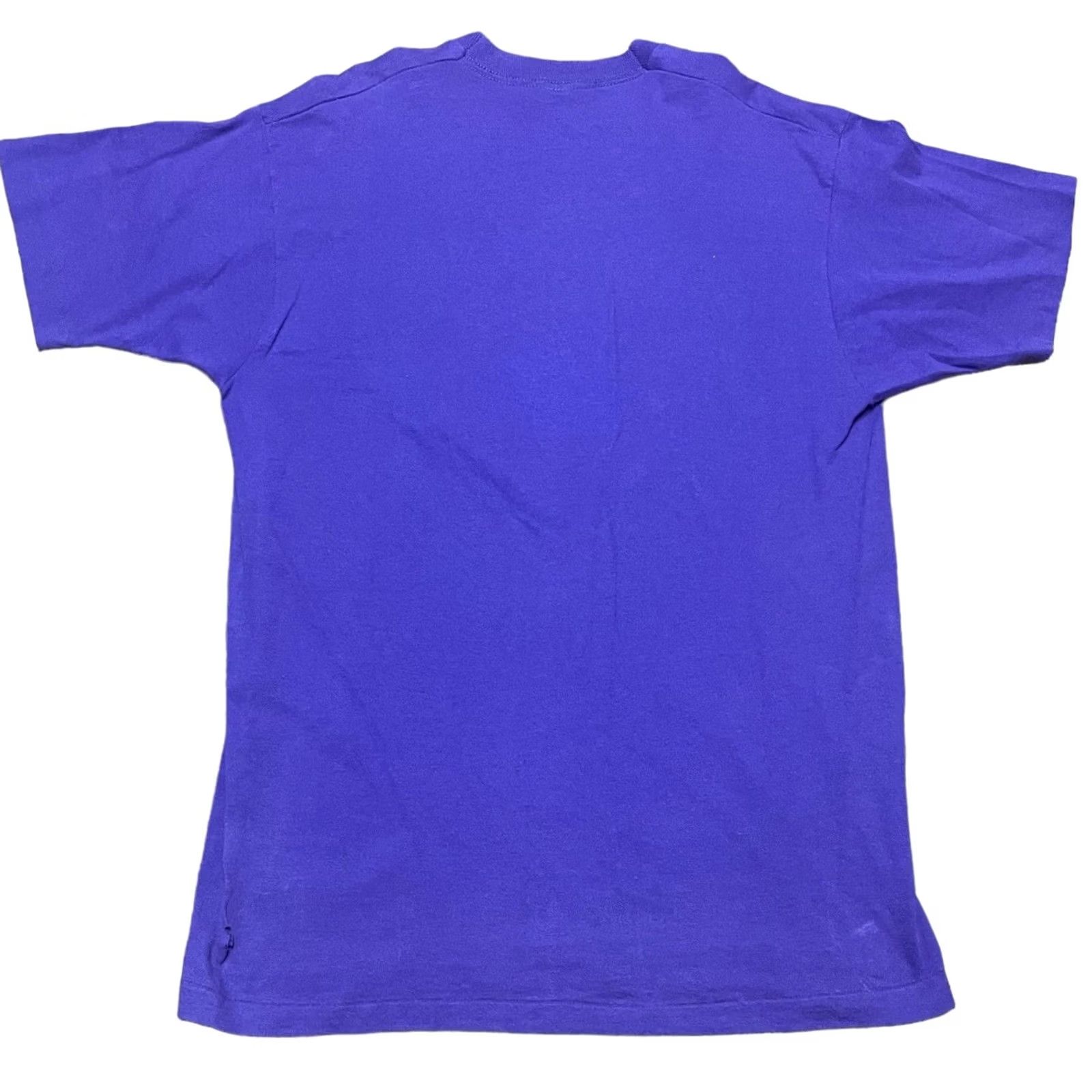 Hanes VINTAGE Hanes Purple Puffy Paint Fall T-Shirt Short Sleeve XL Made In USA Tee Women’s Size XL Graphic Arts & Crafts 1990s Size XL / US 12-14 / IT 48-50 - 7 Thumbnail