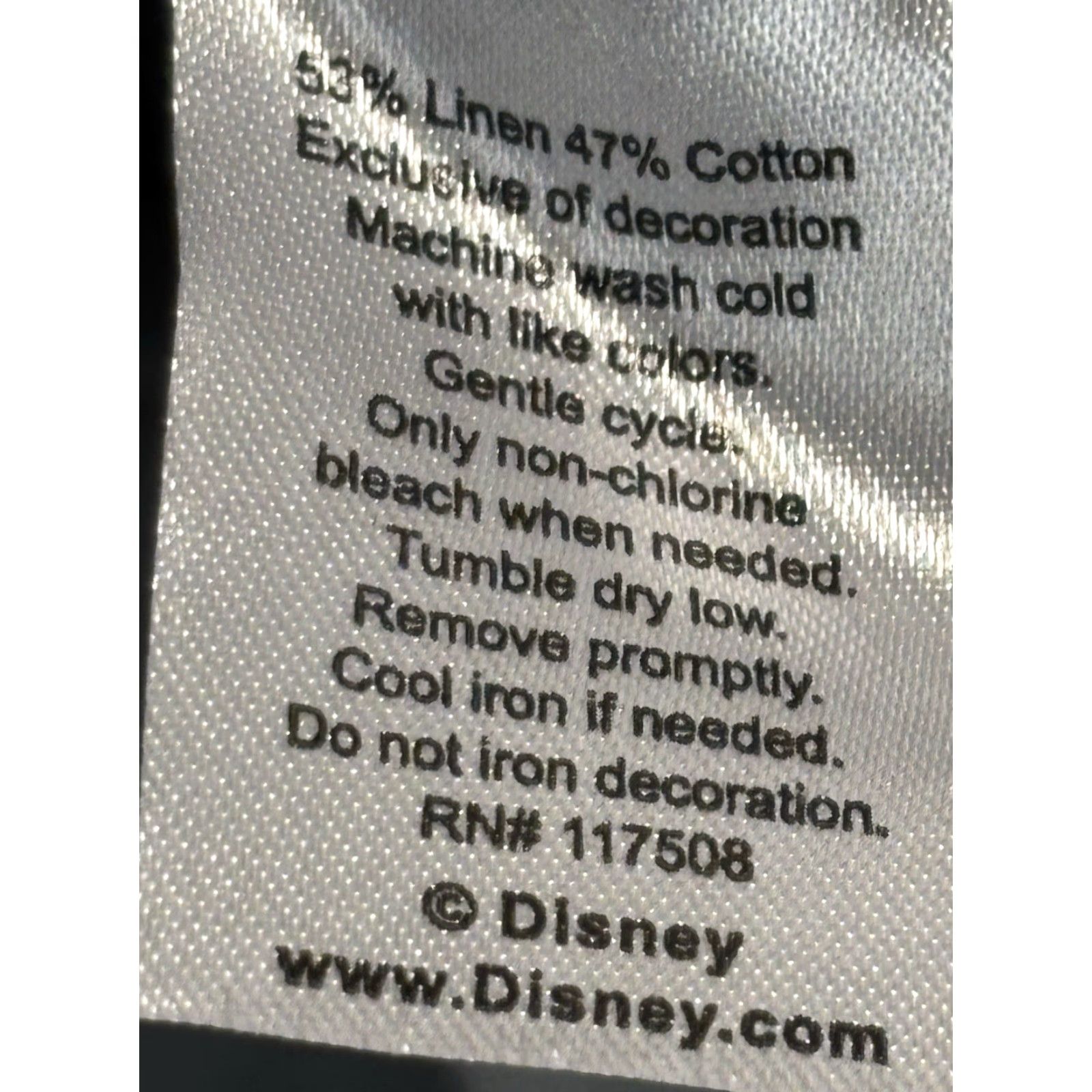 Junk Food VINTAGE Disney x Junk Food Mickey Mouse Romper Gray Linen Blend Pockets Womens Small Crew Neck Sleeveless 1 Piece rom Size 28" / US 6 / IT 42 - 7 Thumbnail