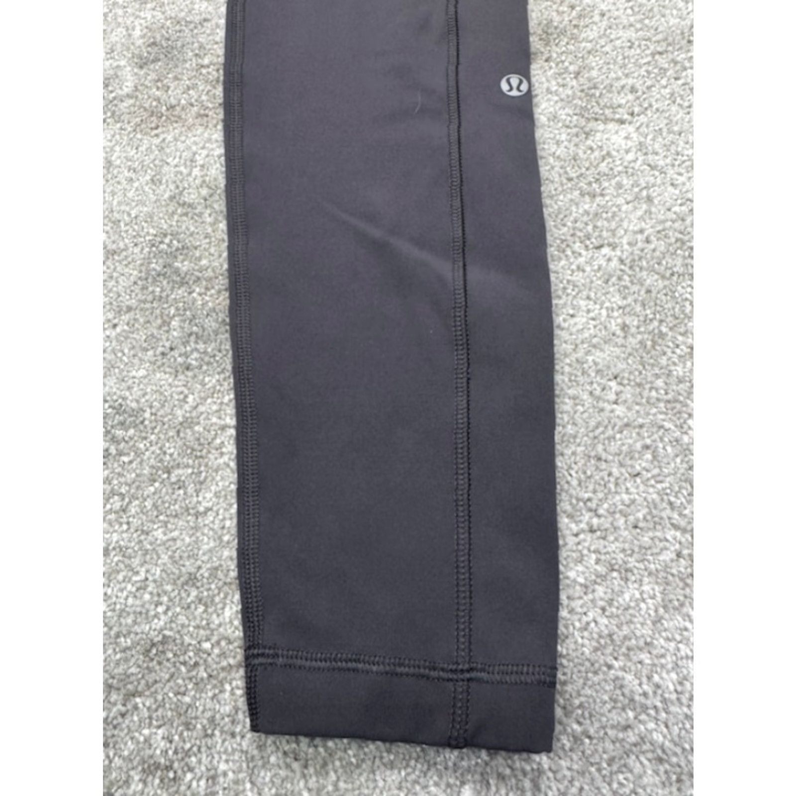 Lululemon Lululemon Leggings Black 10 Pockets Inspirational Quotes Zippered Pocket Size 10 Women Activewear Leggings Size 32" / US 10 / IT 46 - 3 Thumbnail