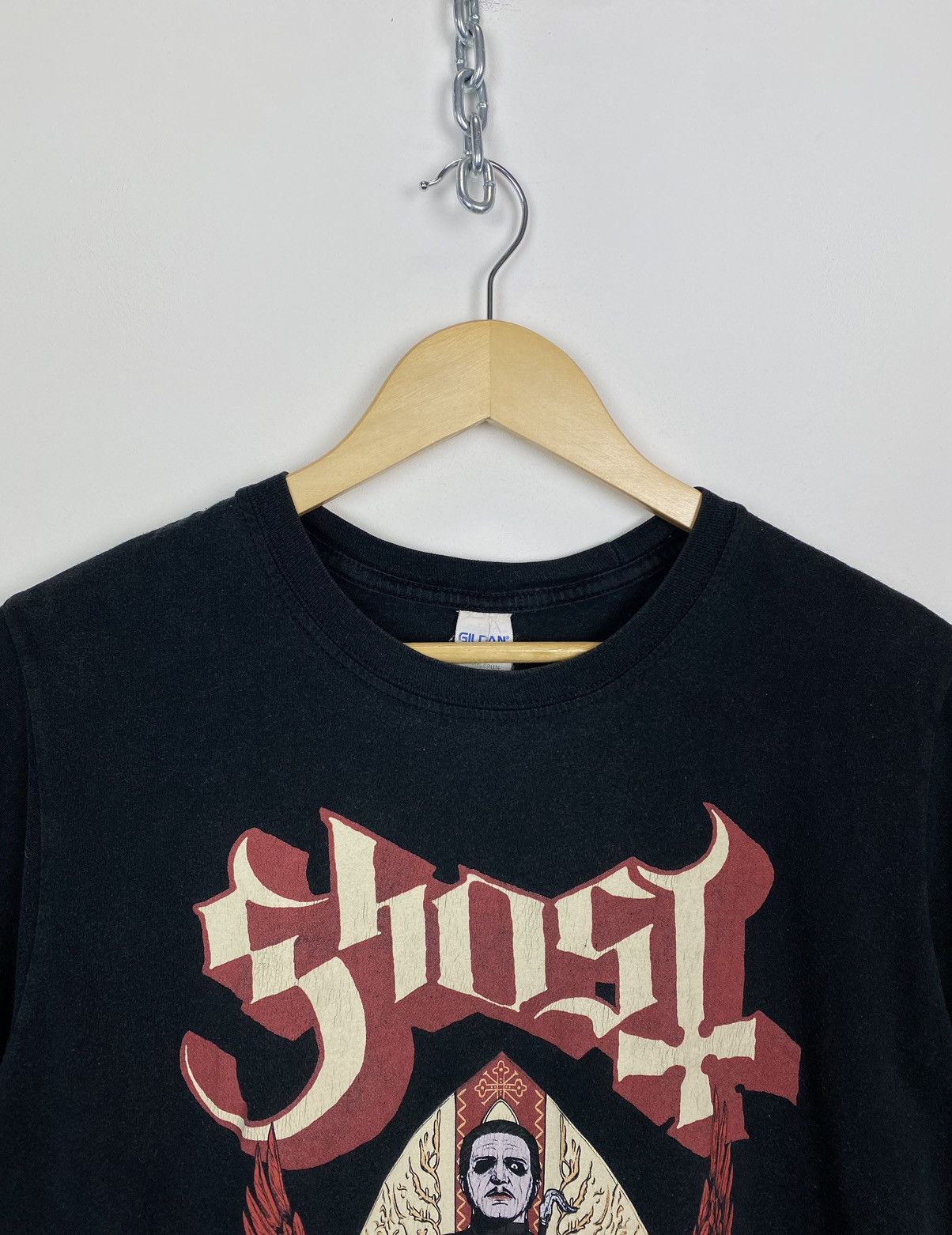 Band Tees Ghost Rock Band T-Shirt Hardrock Y2K Promo graphic Black Top Size US M / EU 48-50 / 2 - 2 Thumbnail