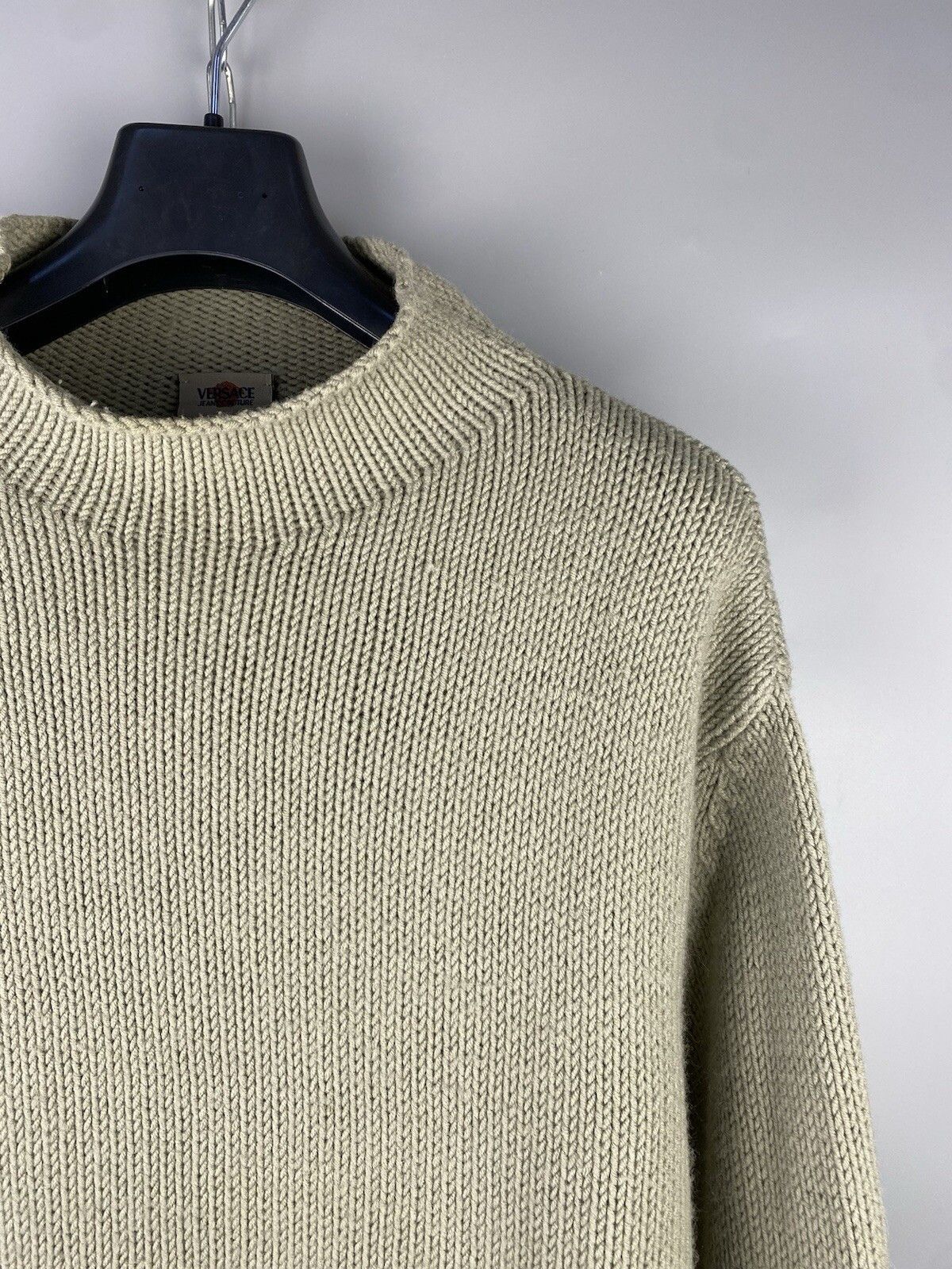 Versace Jeans Couture Vintage Versace Couture Wool Knit Sweater Pullover Size US XXL / EU 58 / 5 - 6 Thumbnail