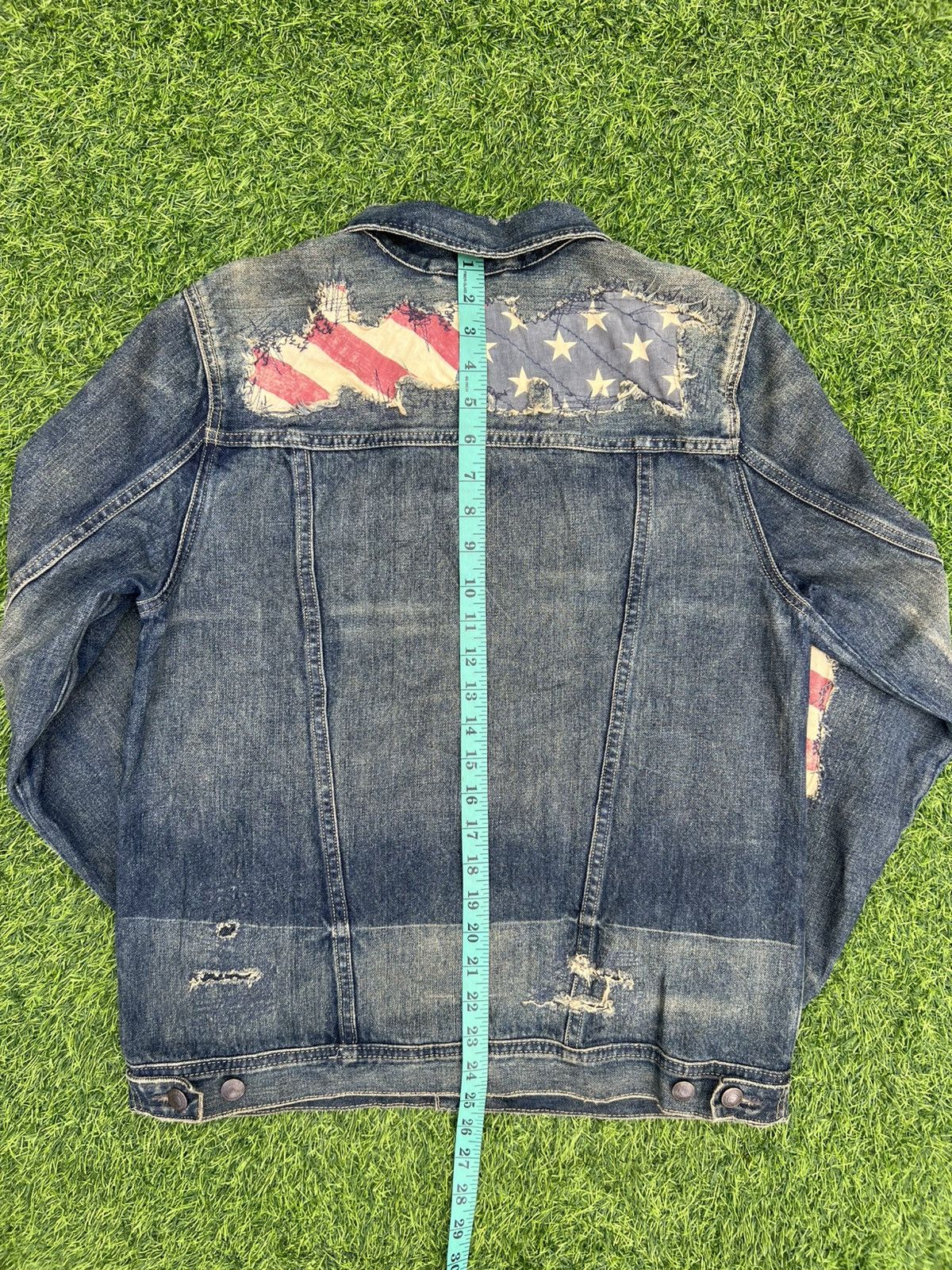 Polo Ralph Lauren Polo Ralph Lauren Distressed American 🇺🇸 Denim Trucker Jacket Size US M / EU 48-50 / 2 - 12 Thumbnail