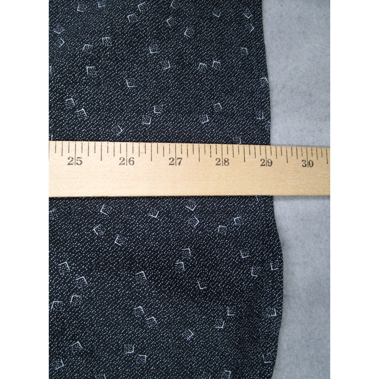 John Varvatos John Varvatos Star USA Shirt Mens Large Gray LUXE Button Up Lightweight Retro Long Sleeve Geometric Cotton Blend Size US L / EU 52-54 / 3 - 7 Thumbnail