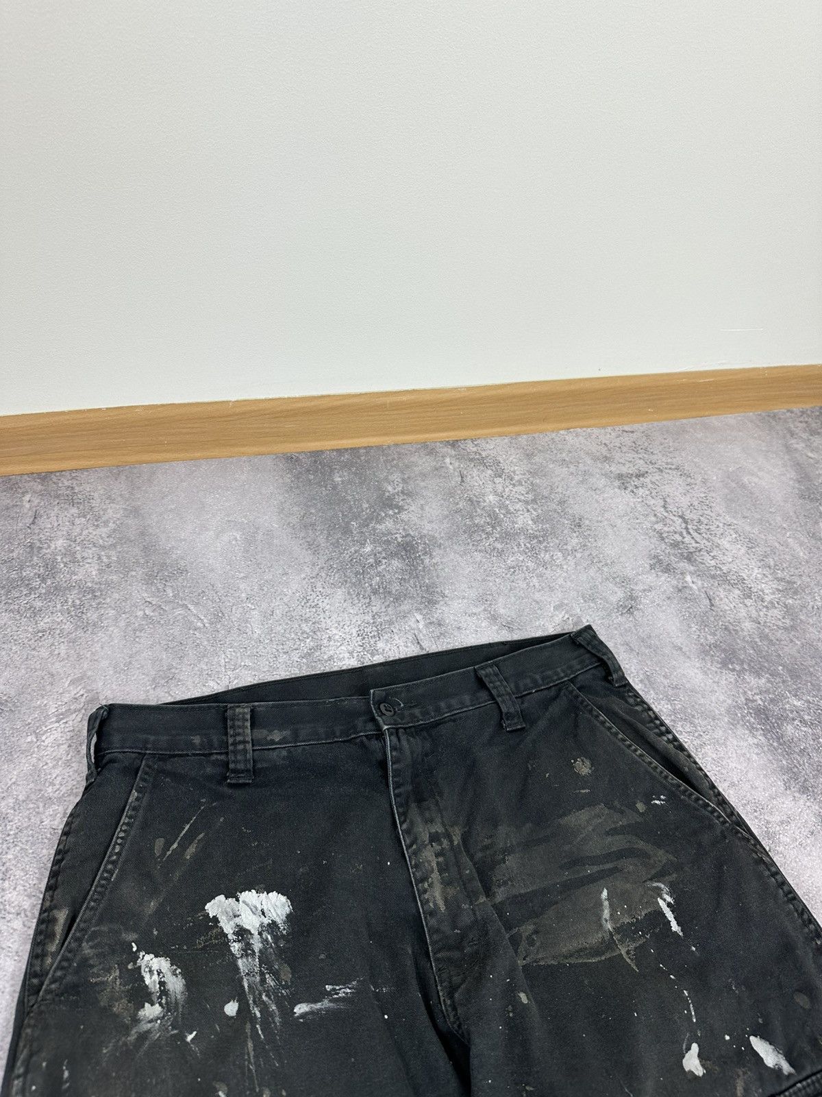 Dickies Vintage Dickies Cargo Distressed Baggy USA Faded Work Pants Size US 32 / EU 48 - 16 Thumbnail