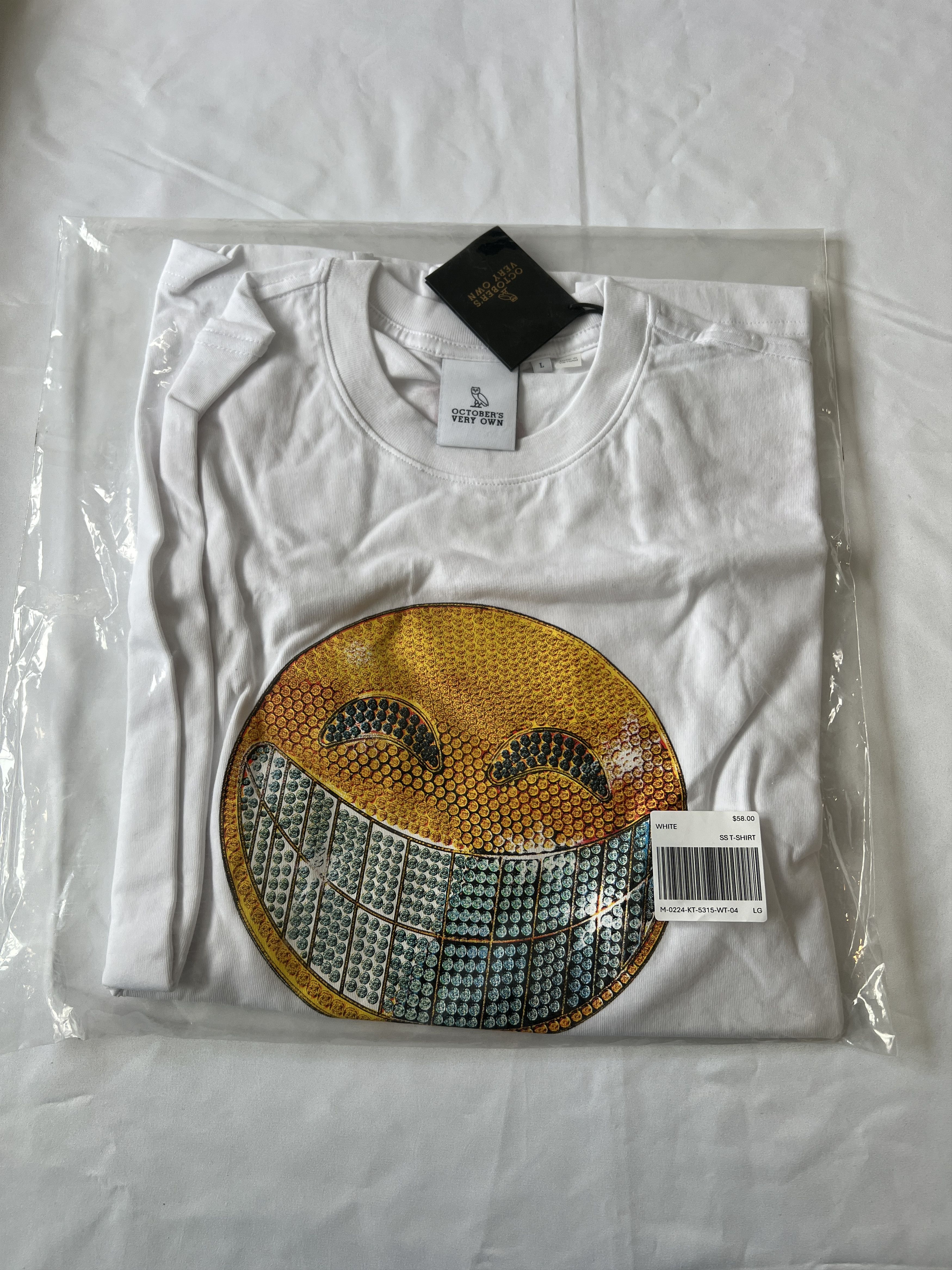 Drake OVO SMILEY T-SHIRT TEE Size US L / EU 52-54 / 3 - 3 Thumbnail