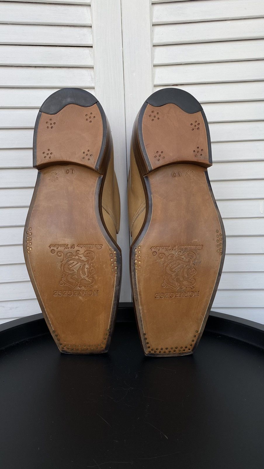 Bettanin & Venturi Bettanin & Venturi Monkstrap Leather Shoes Norvegese Welted Size US 10 / EU 43 - 14 Thumbnail