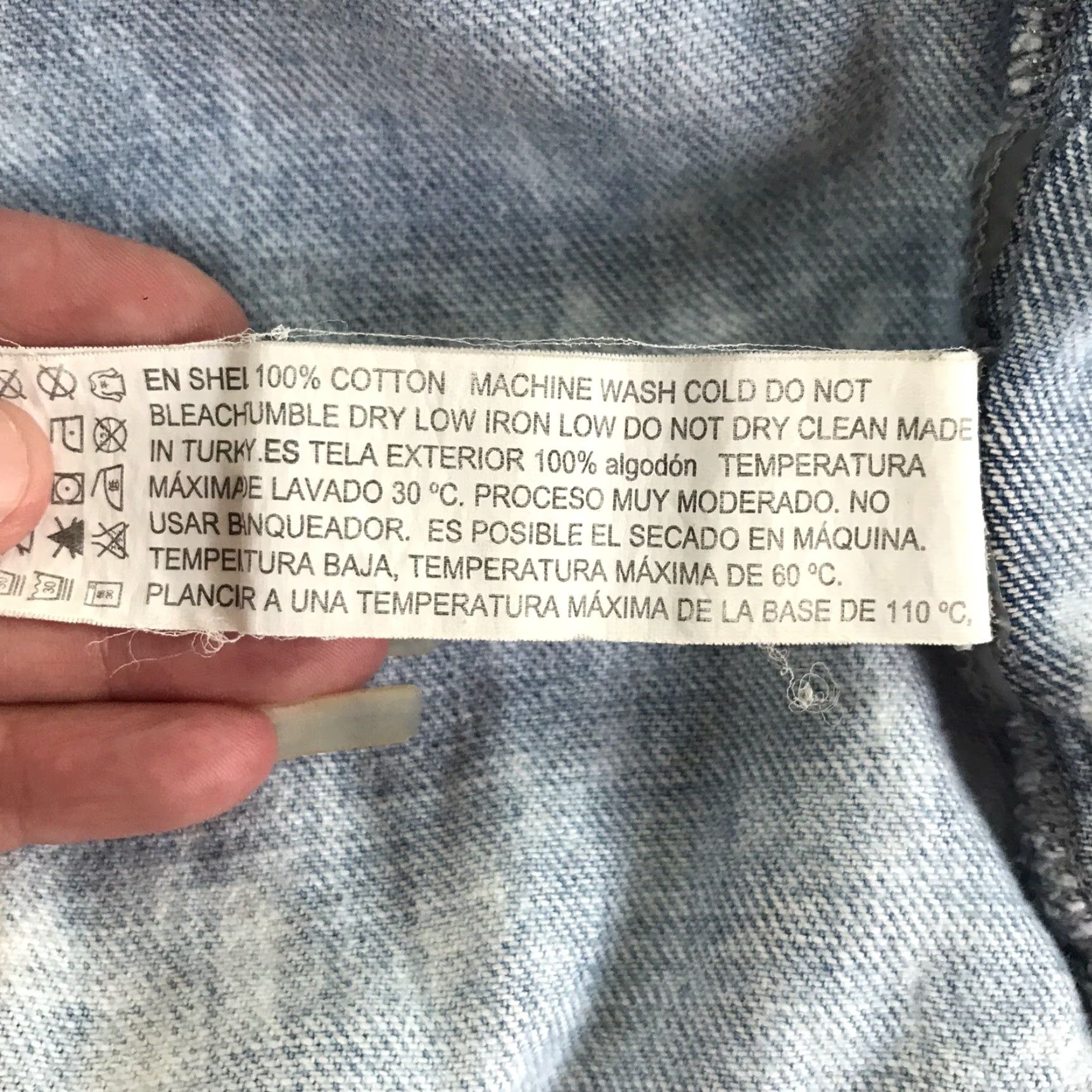 Forever 21 VINTAGE Forever 21 Denim Jacket Womens Size S Blue Acid Washed Cropped Casual 90s Size S / US 4 / IT 40 - 4 Thumbnail