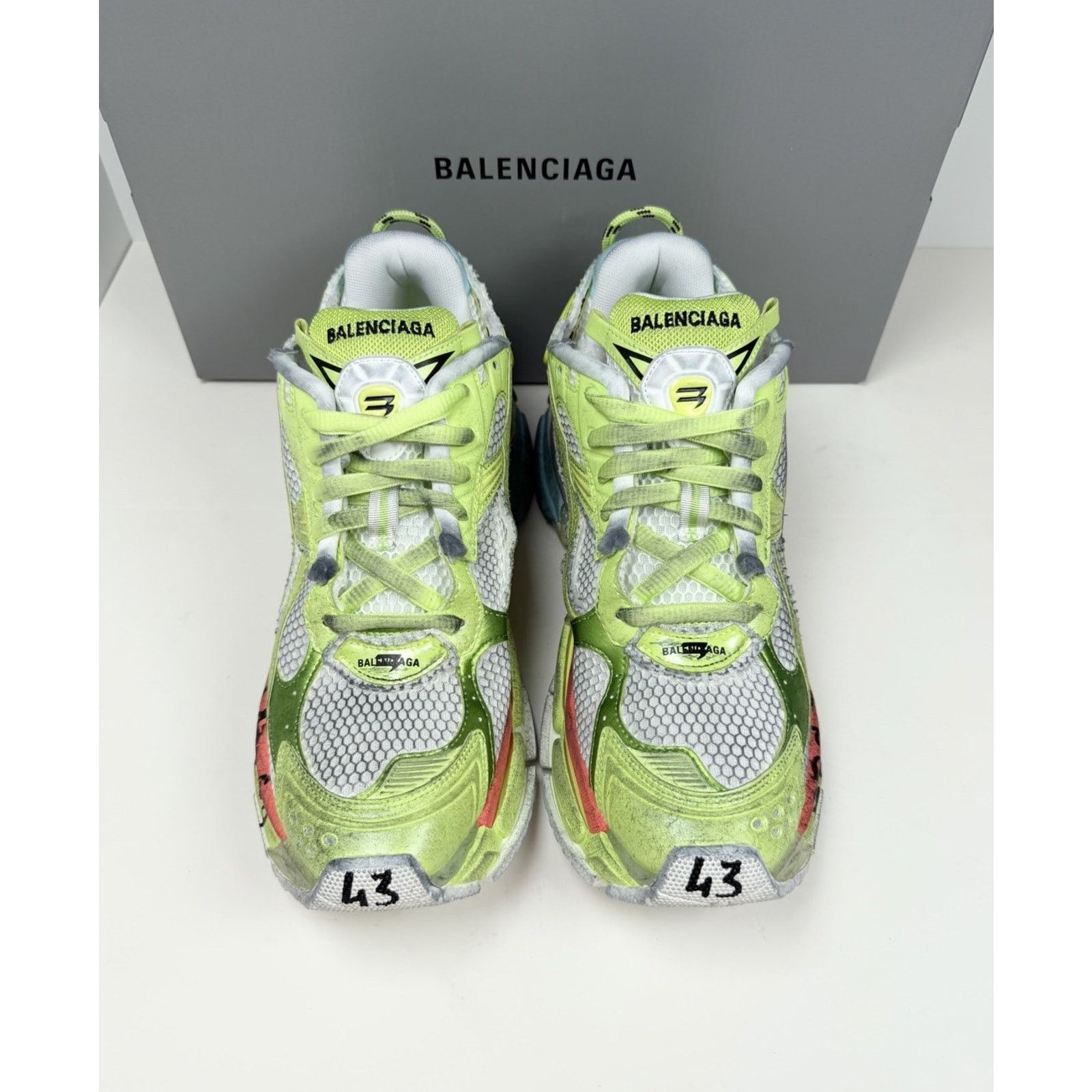 Balenciaga Size 43EU/10US - Balenciaga Runner Marathon Unreleased NEW Size US 10 / EU 43 - 3 Thumbnail