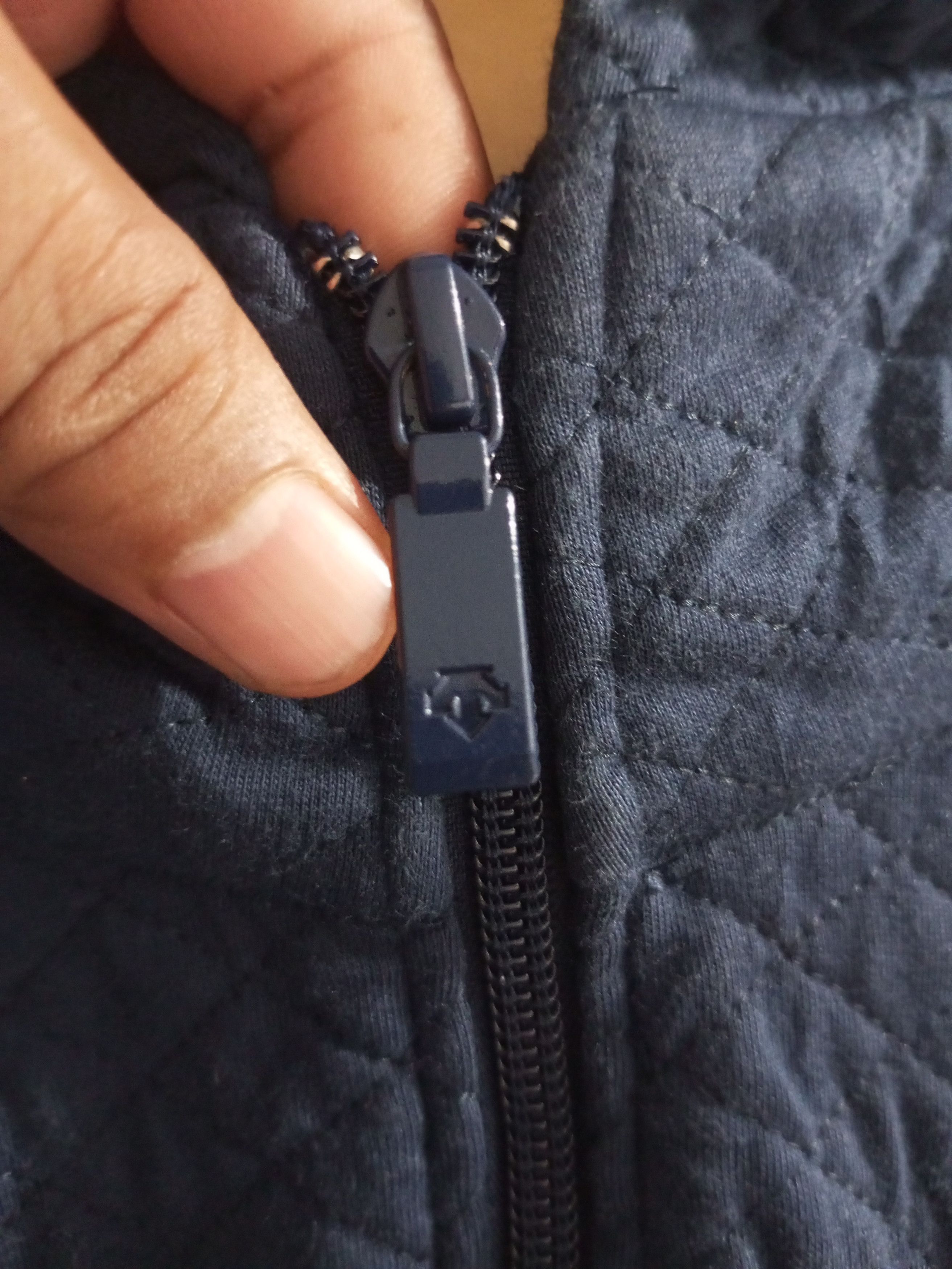 Descente Vintage descente diamond zipper hoodie Size US XS / EU 42 / 0 - 4 Thumbnail