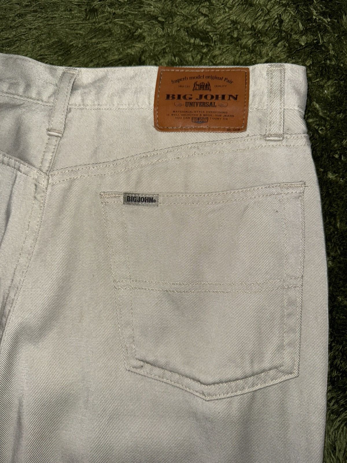Big John [32] Big John Cotton-Blended Easy Pants Beige Size US 32 / EU 48 - 9 Thumbnail