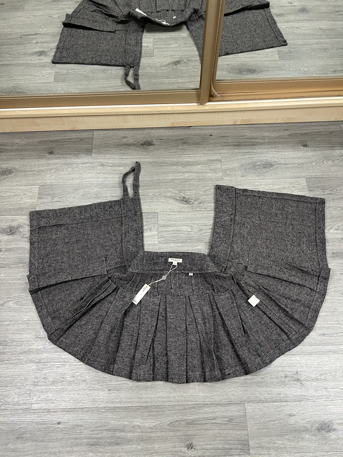 Other Max Studio Gray Skater Mini Skirt Size 25" / US 0 / IT 36 - 5 Thumbnail