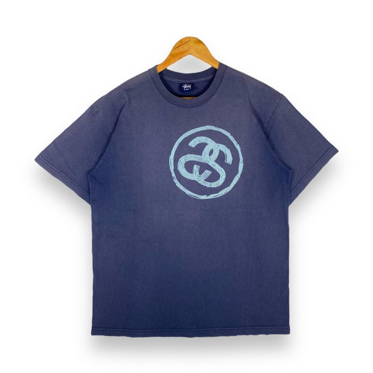 Stussy Vintage 90's STUSSY Skate Team Crazy Faded Tee Size US L / EU 52-54 / 3 - 1 Thumbnail