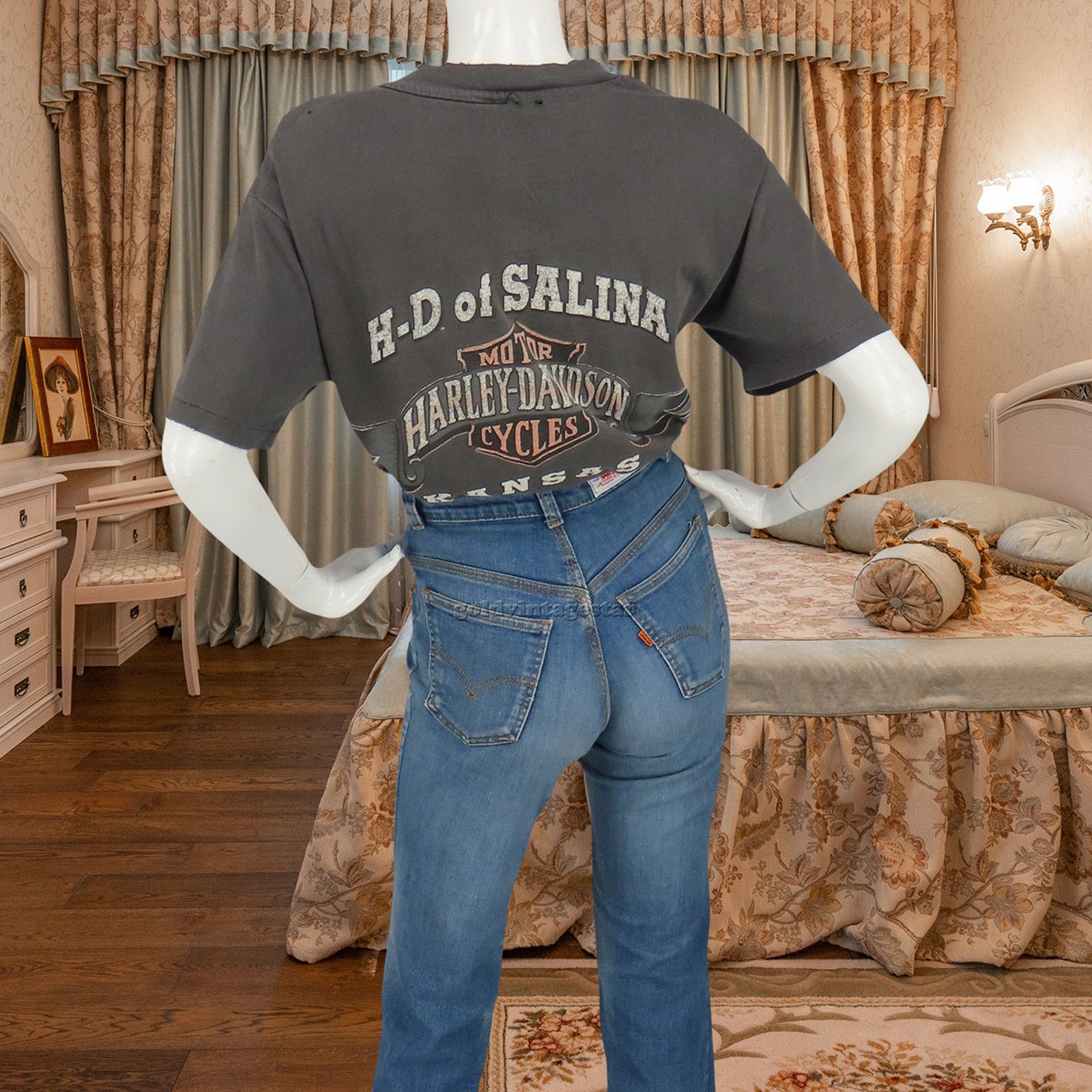 Other Vintage Harley Davidson Eagle Wolf Dream Catcher Tee L Size L / US 10 / IT 46 - 6 Thumbnail