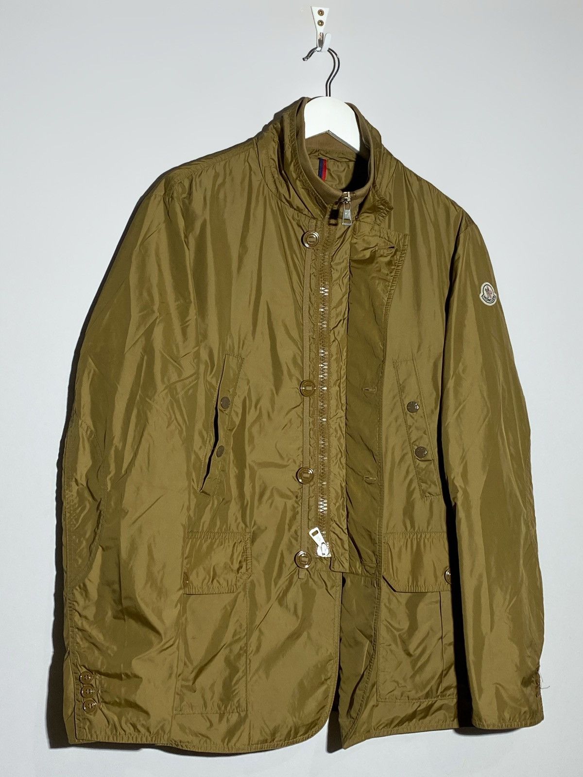 Moncler Moncler Nylon Gold Old Money Vibes Authentic Jacket Size US M / EU 48-50 / 2 - 17 Thumbnail