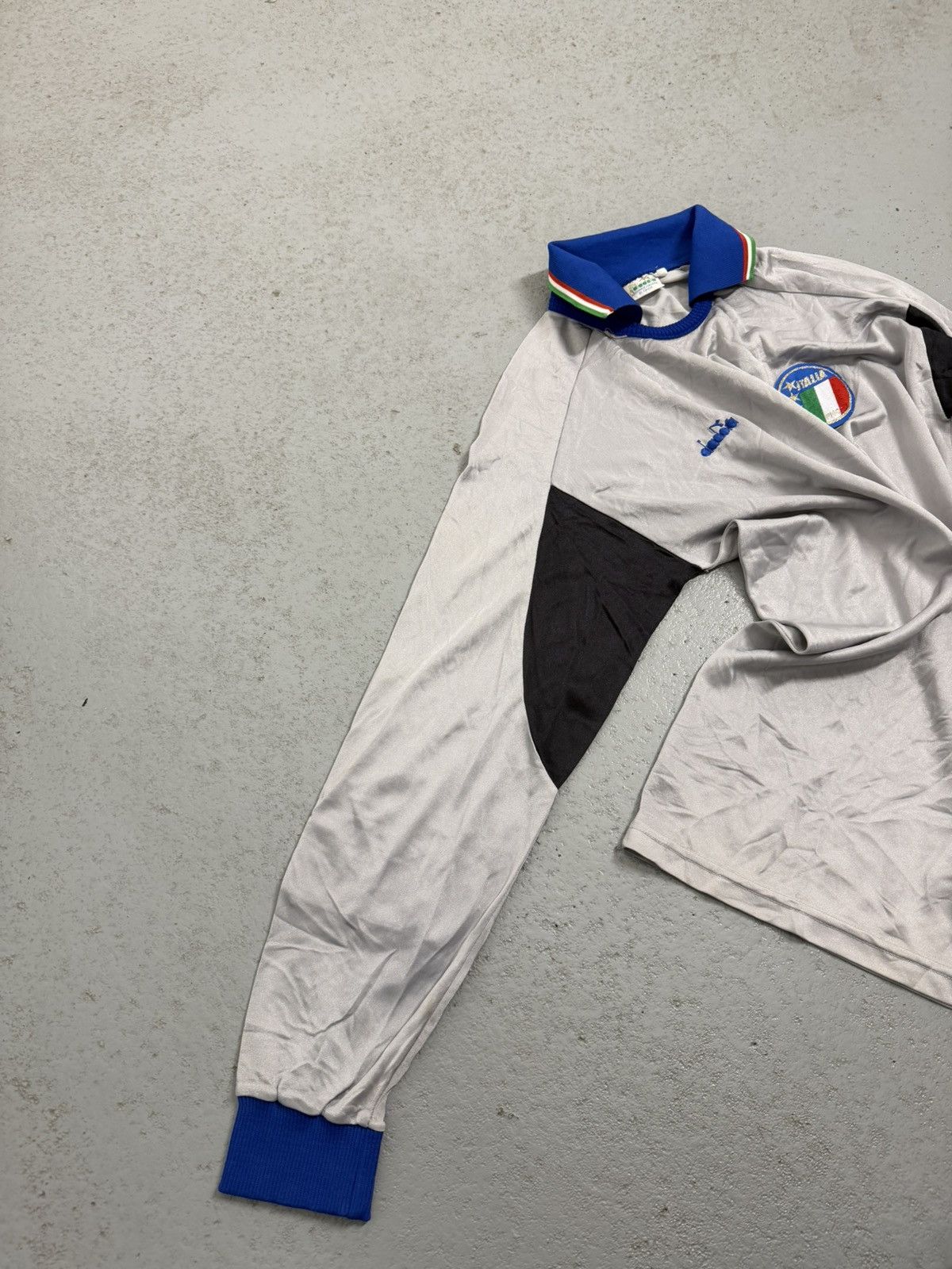 Diadora Vintage 1990 Diadora Italy Goalkeeper Soccer Jersey Size US M / EU 48-50 / 2 - 5 Thumbnail