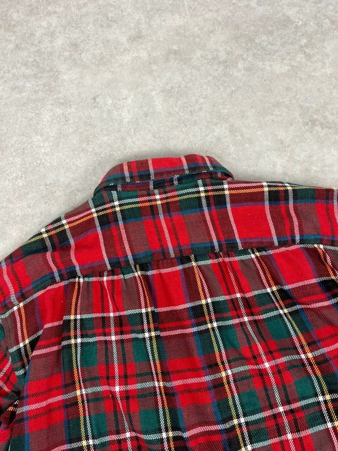 Emporio Armani 1990s Emporio Armani Red & Green Checkered Shirt Size US M / EU 48-50 / 2 - 7 Thumbnail