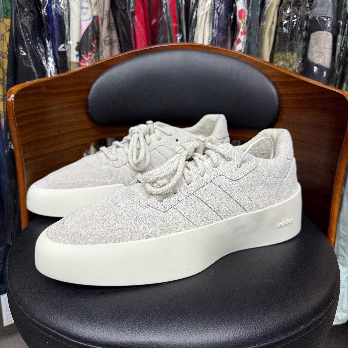 Adidas Adidas Collab Gray Lowtop Sneakers 47 Men Size US 13 / EU 46 - 1 Thumbnail